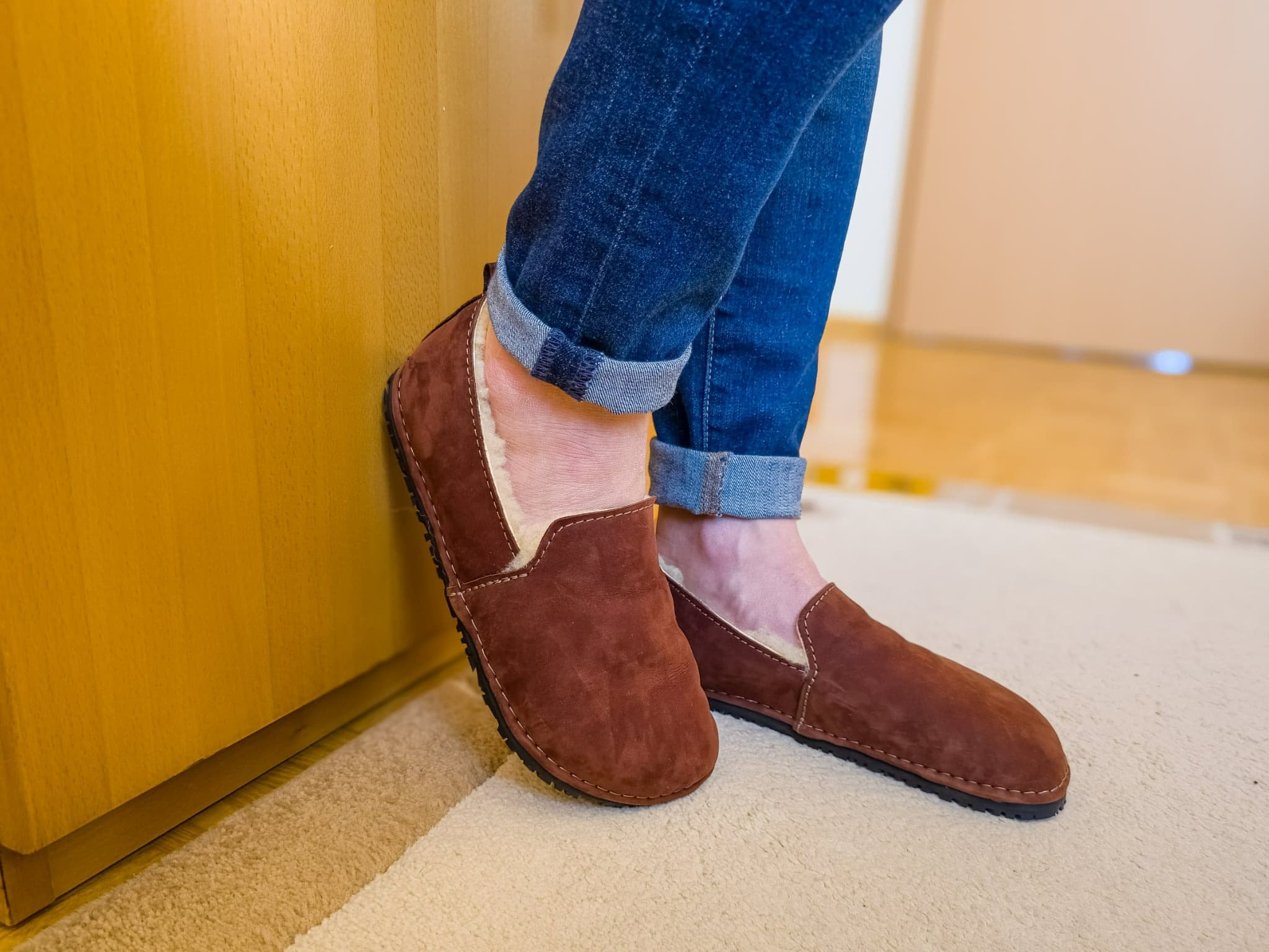 Sheepskin Barefoot slippers