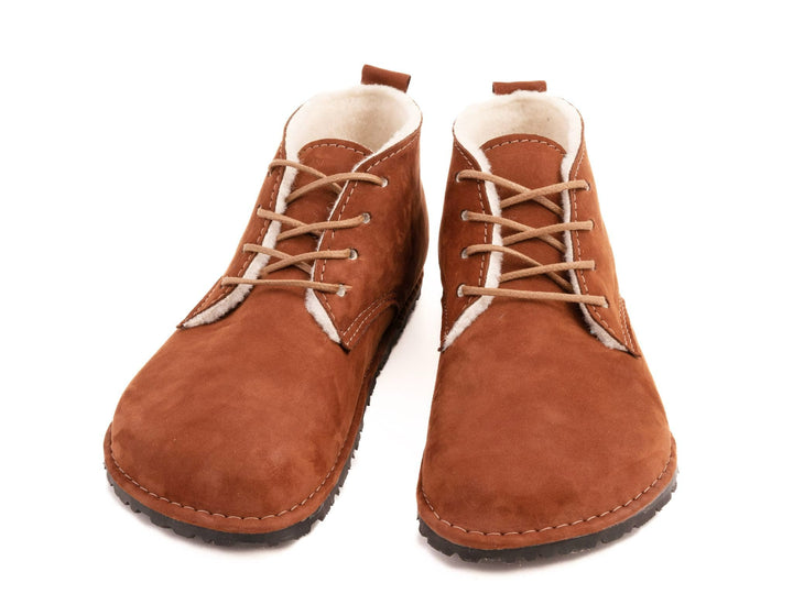 Milagro Frio Winter Barefoot boots - brown