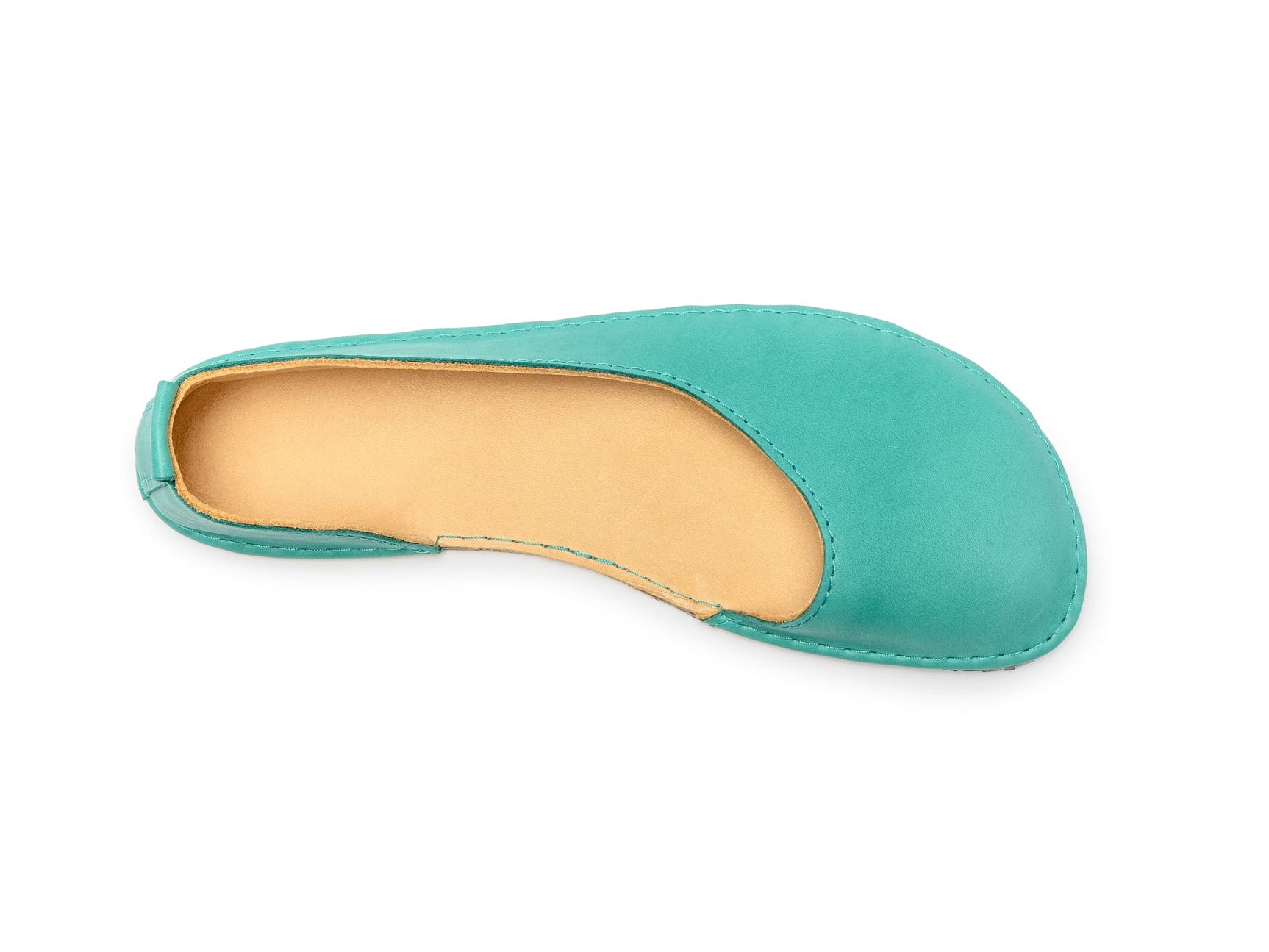 Barefoot ballerinas - blue - green - LUKS BAREFOOT