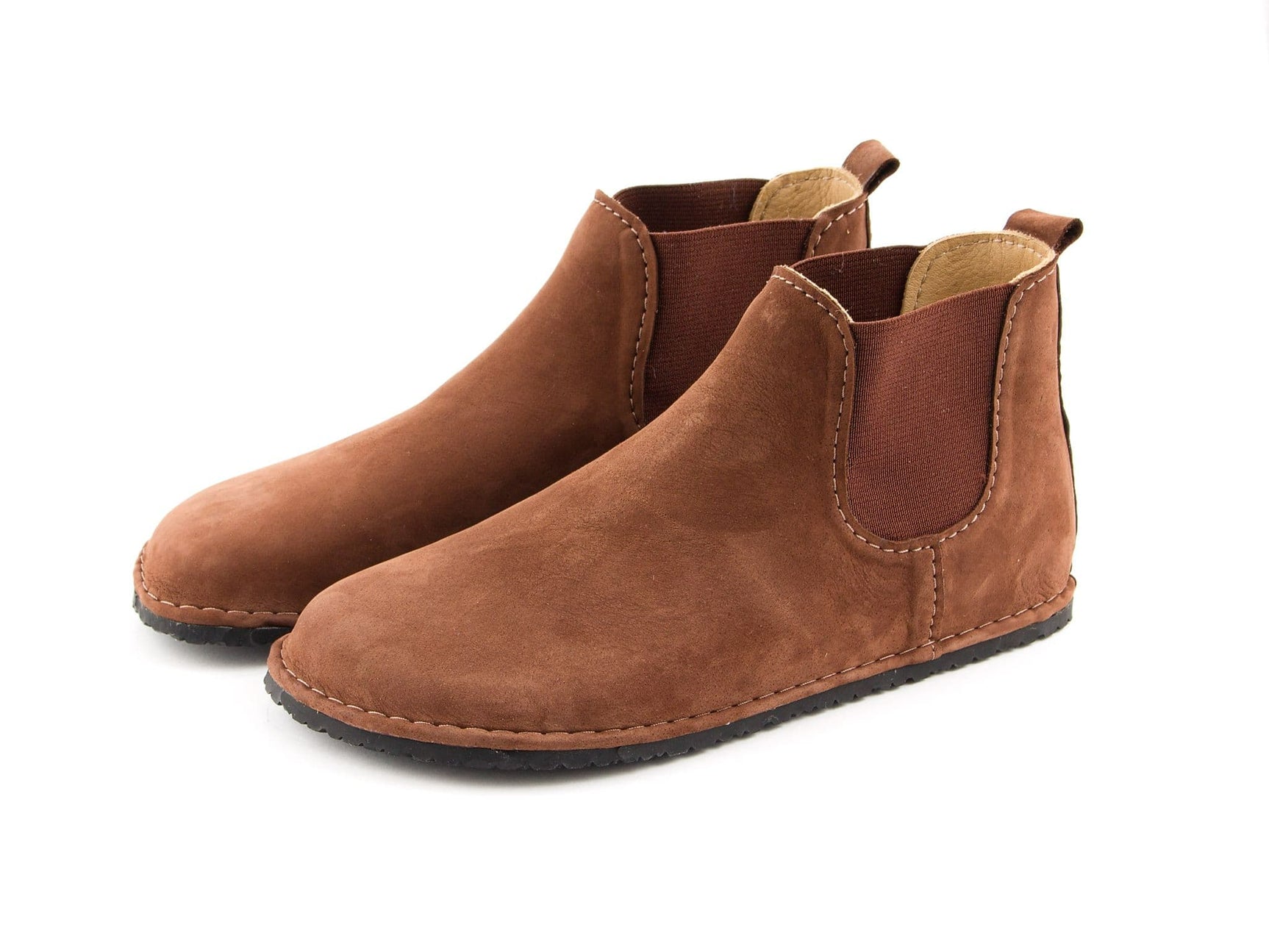 Barefoot chelsea boots - brown - LUKS BAREFOOT