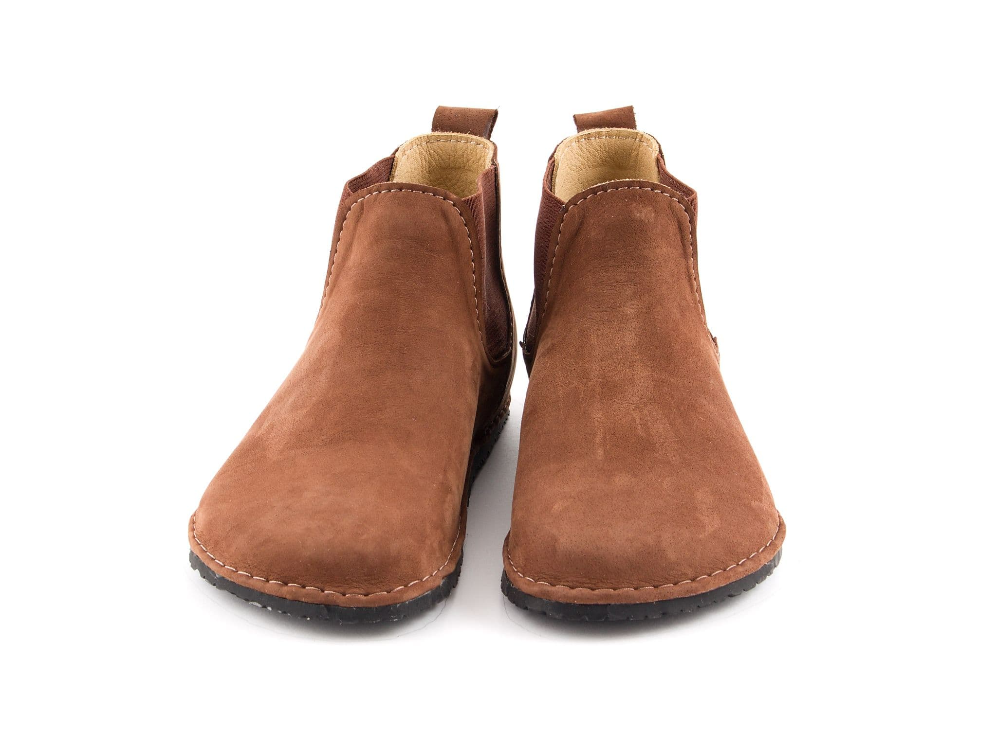 Barefoot chelsea boots - brown - LUKS BAREFOOT
