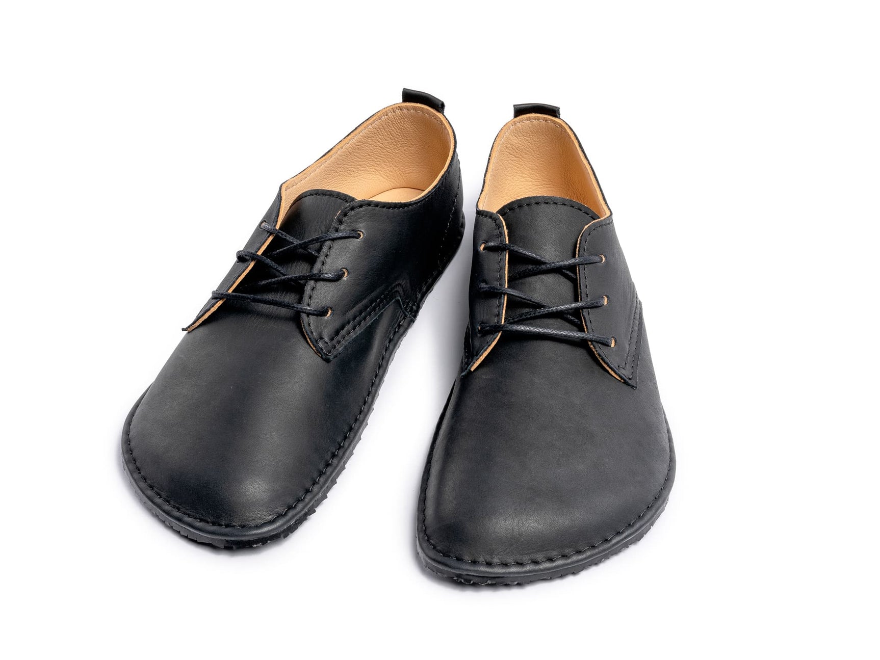 Barefoot oxfords - black - LUKS BAREFOOT