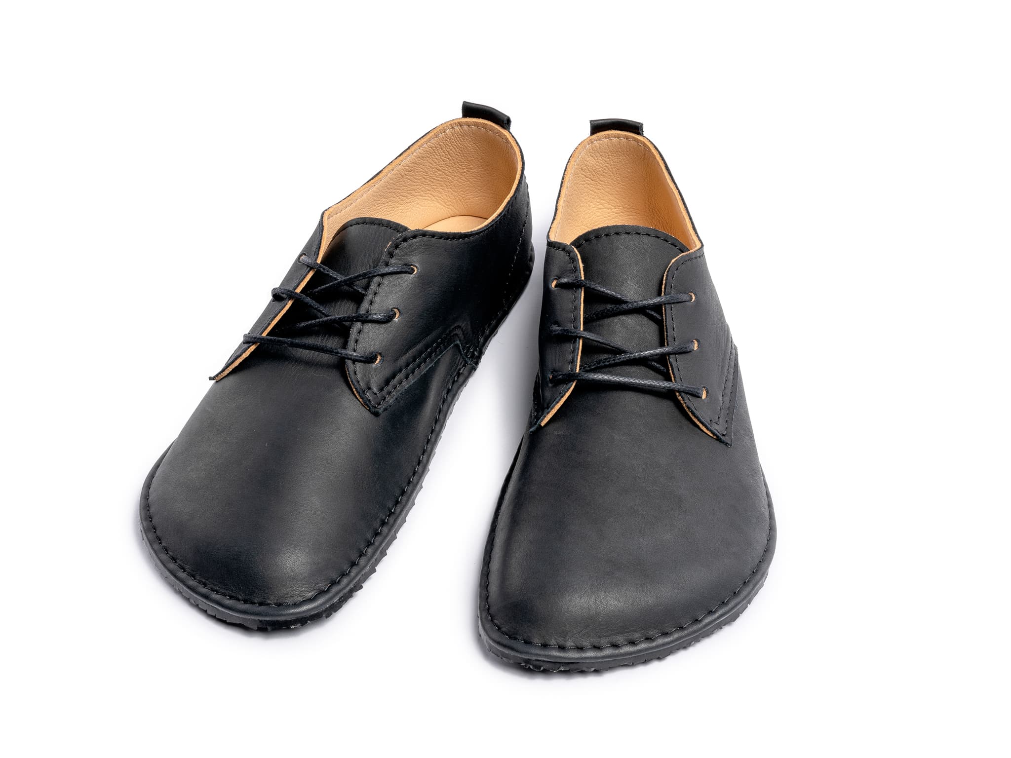 Barefoot oxfords - black - LUKS BAREFOOT