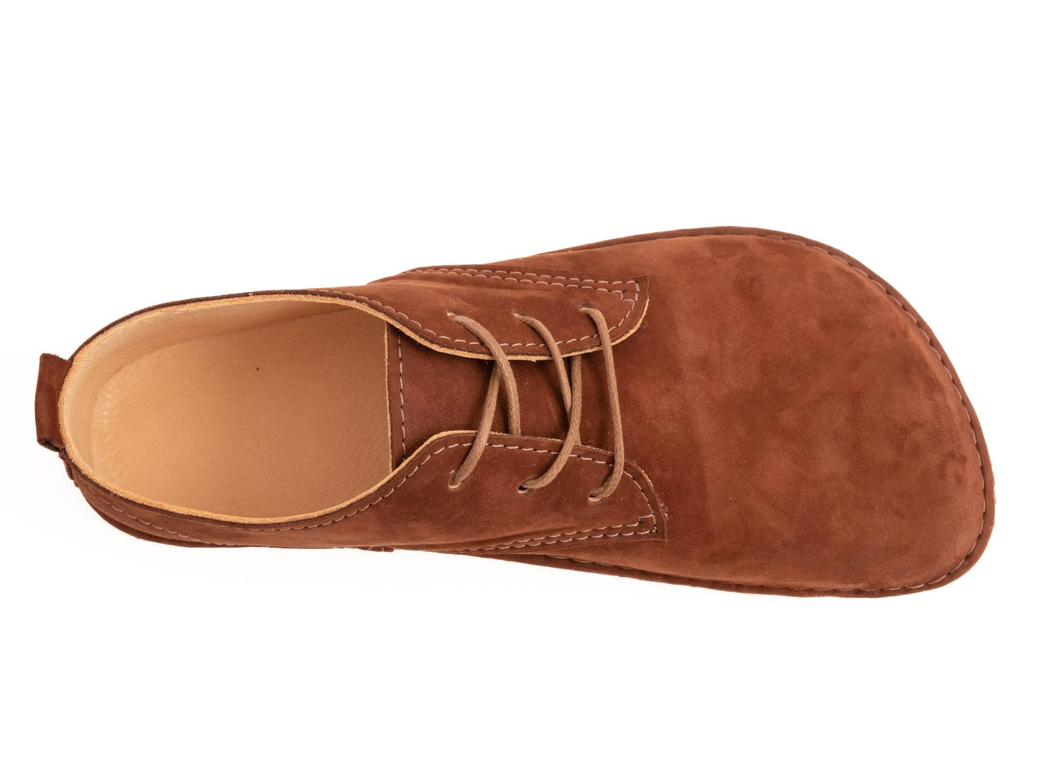Barefoot oxfords - brown - LUKS BAREFOOT