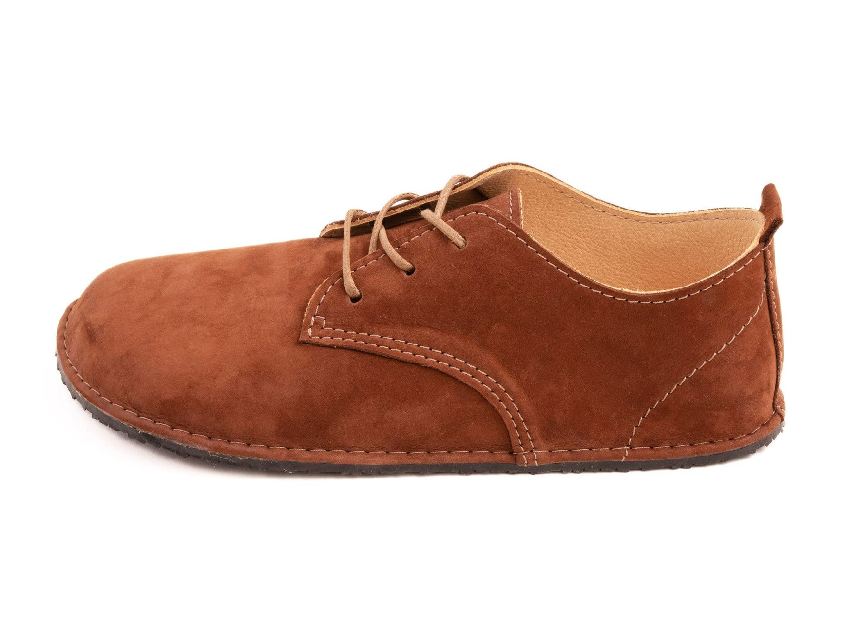 Barefoot oxfords - brown - LUKS BAREFOOT