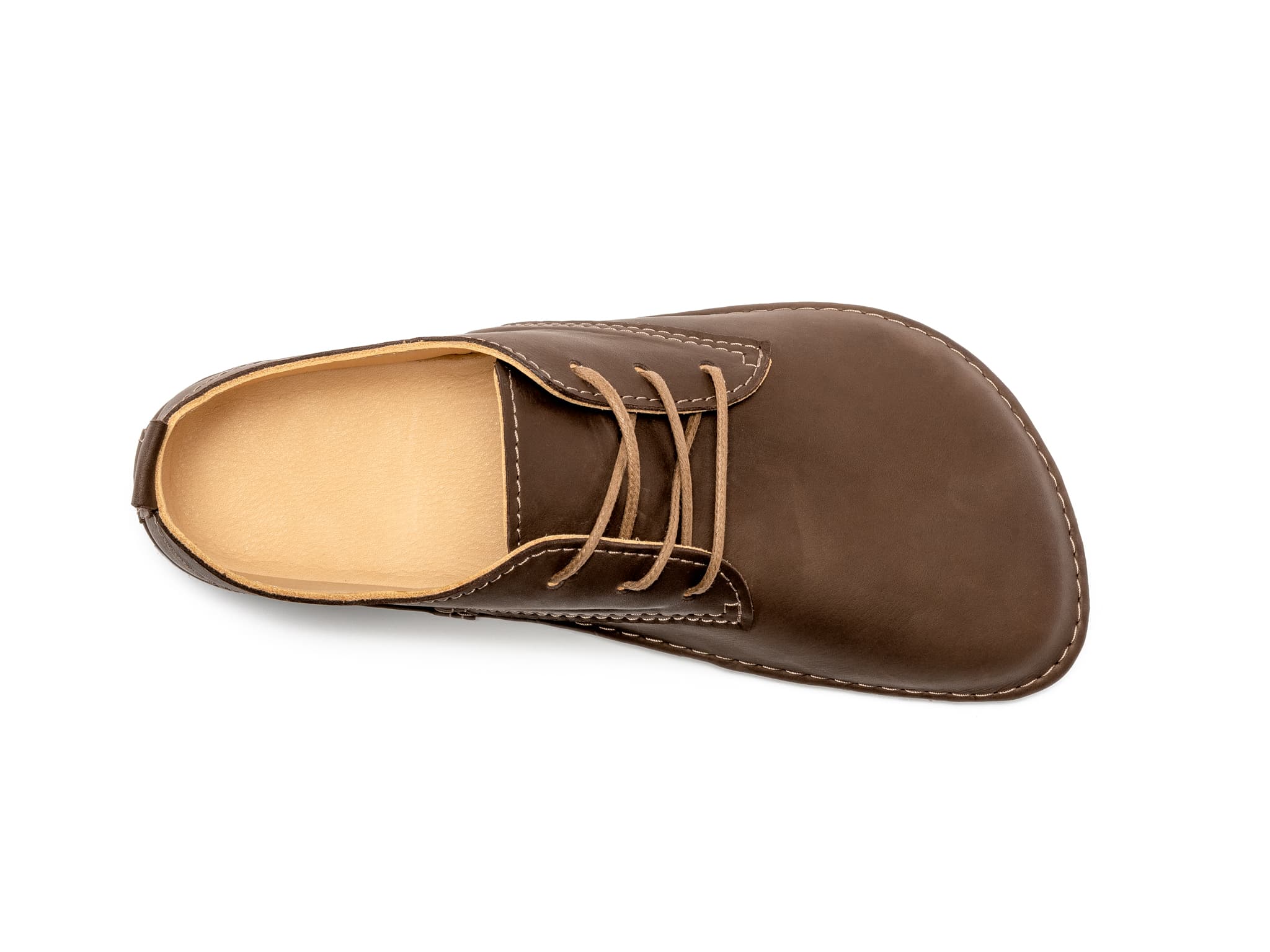 Barefoot oxfords - dark brown - LUKS BAREFOOT