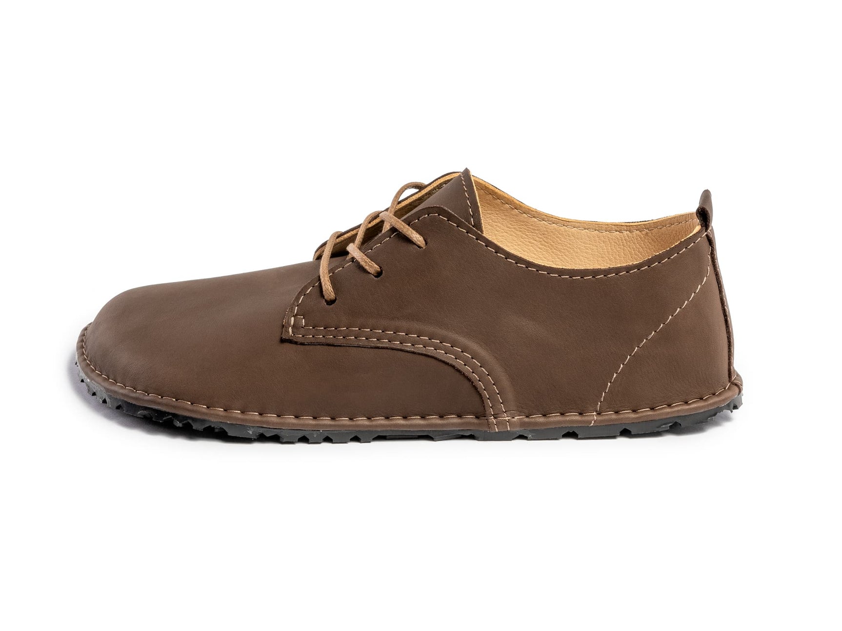 Barefoot oxfords - dark brown - LUKS BAREFOOT