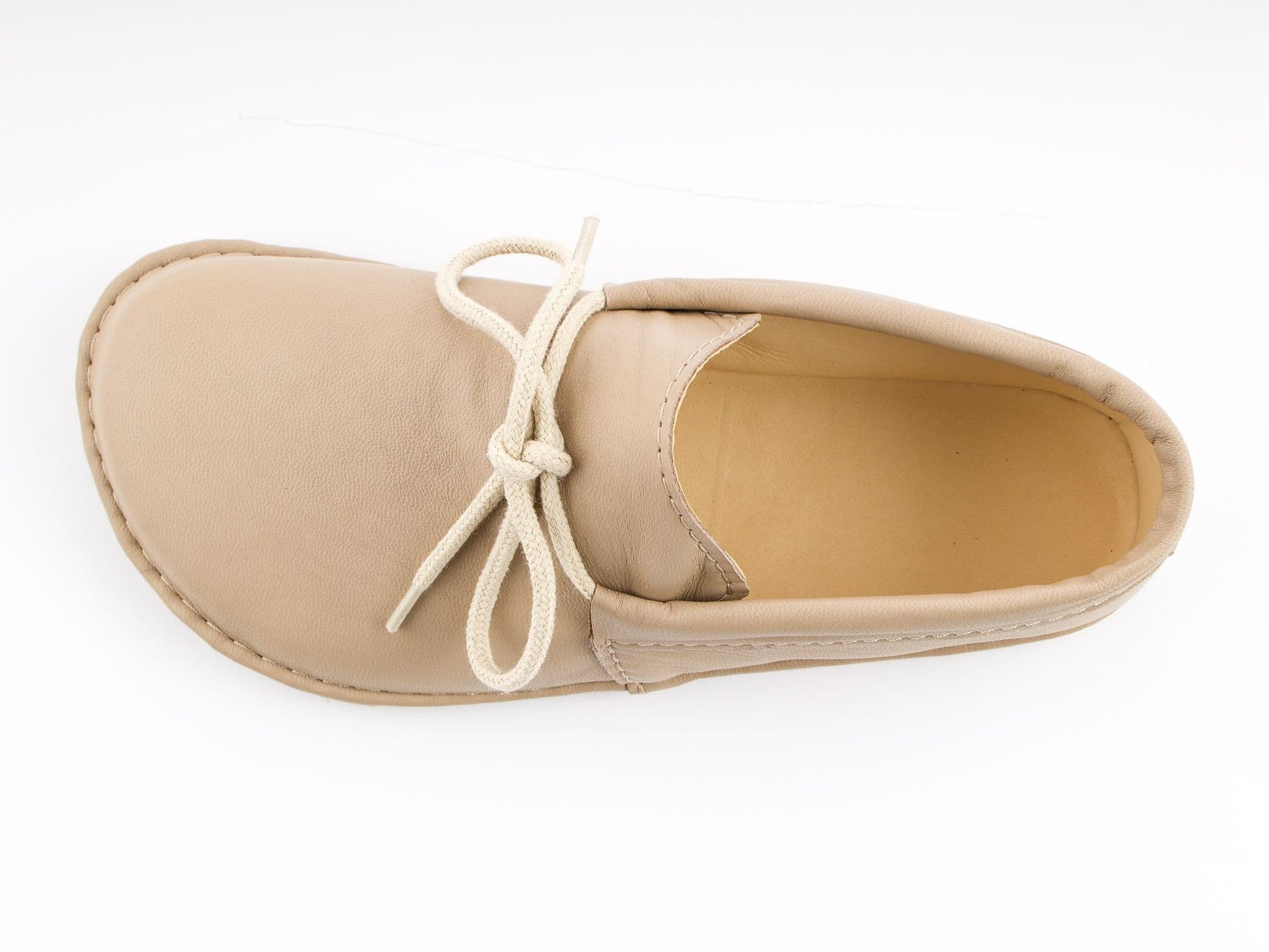 Cordelia Barefoot moccasins - beige - LUKS BAREFOOT