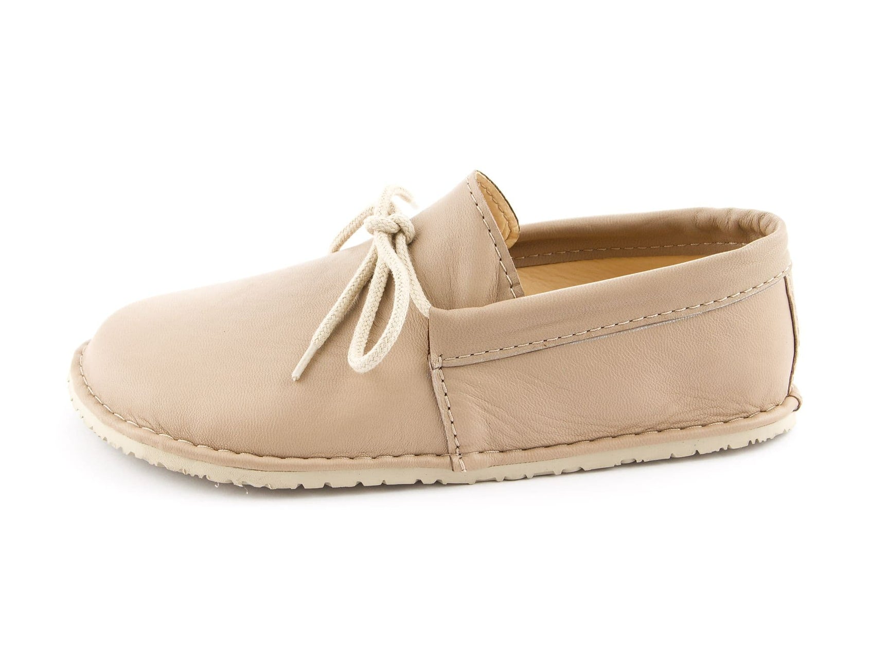 Cordelia Barefoot moccasins - beige - LUKS BAREFOOT