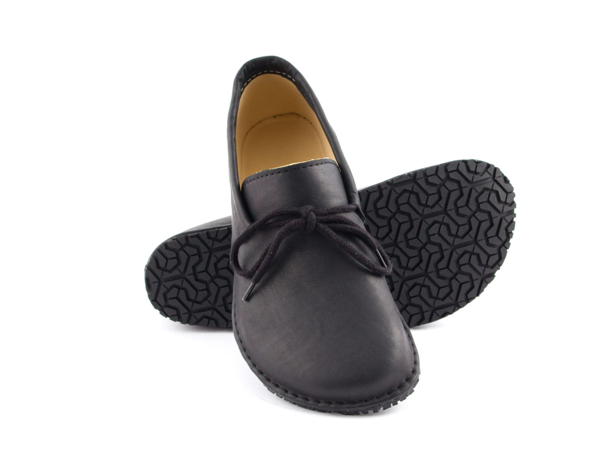 Cordelia Barefoot moccasins - black - LUKS BAREFOOT