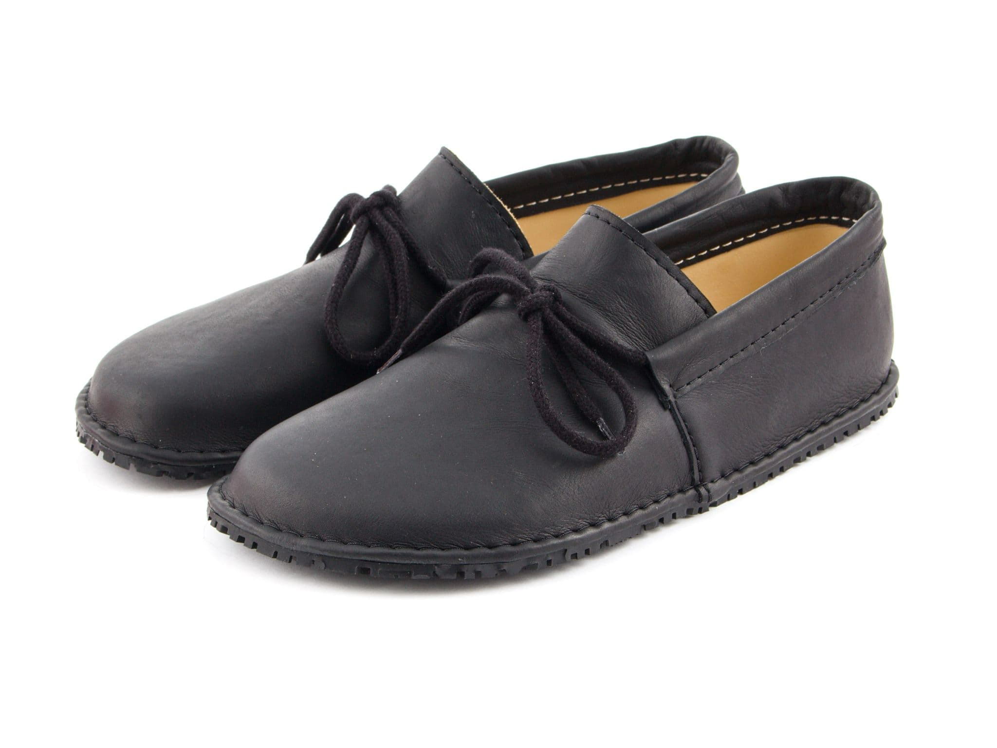 Cordelia Barefoot moccasins - black - LUKS BAREFOOT