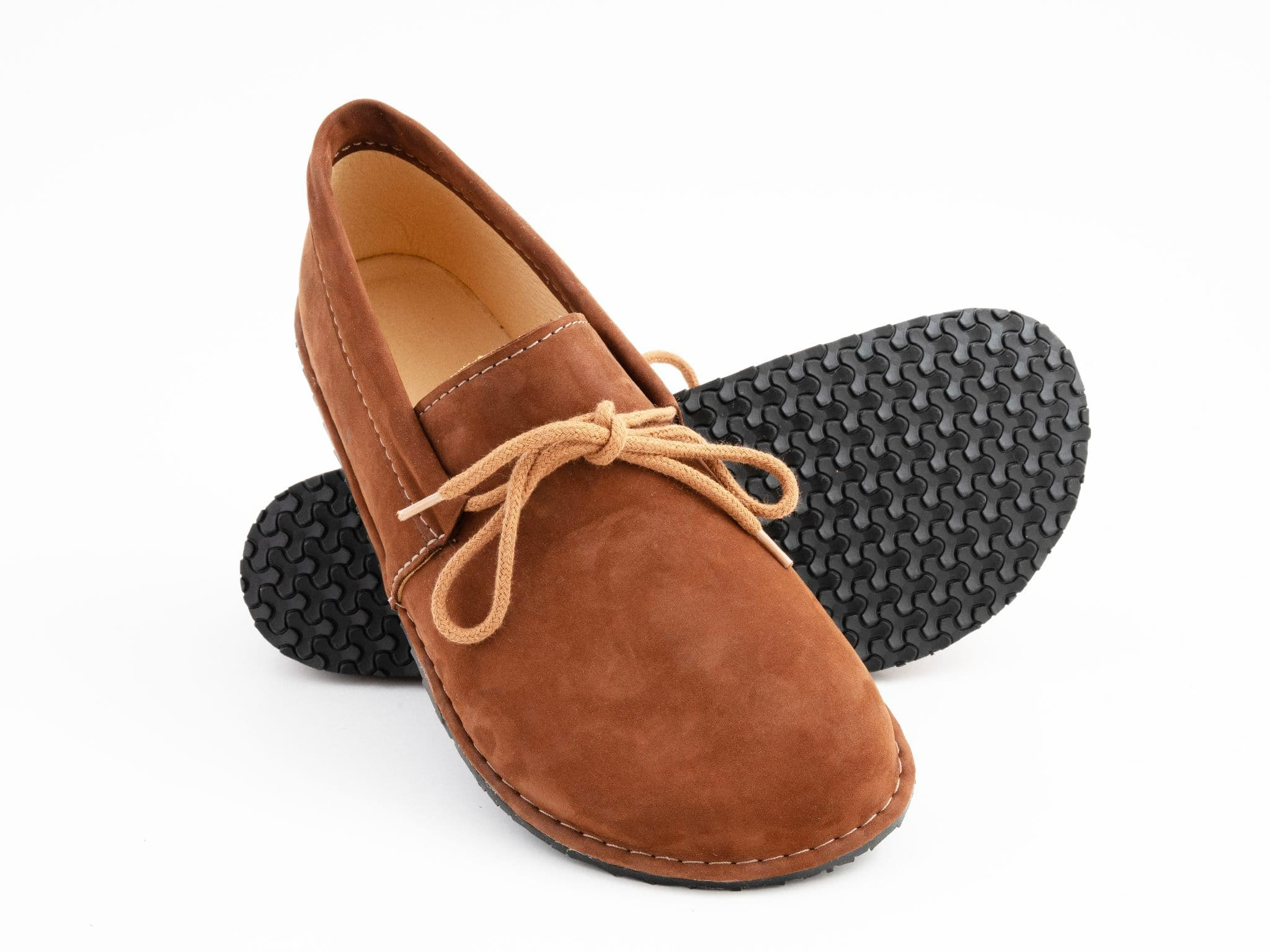 Cordelia Barefoot moccasins - brown - LUKS BAREFOOT