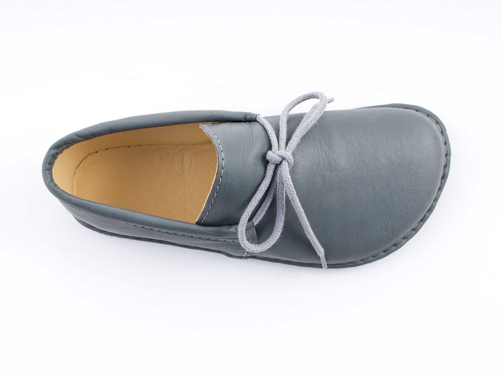 Cordelia Barefoot moccasins - grey - LUKS BAREFOOT