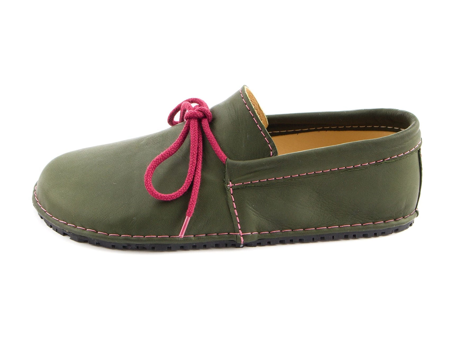 Cordelia Barefoot moccasins - khaki - LUKS BAREFOOT