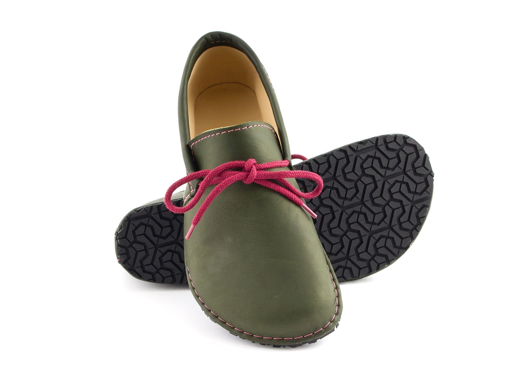 Cordelia Barefoot moccasins - khaki - LUKS BAREFOOT
