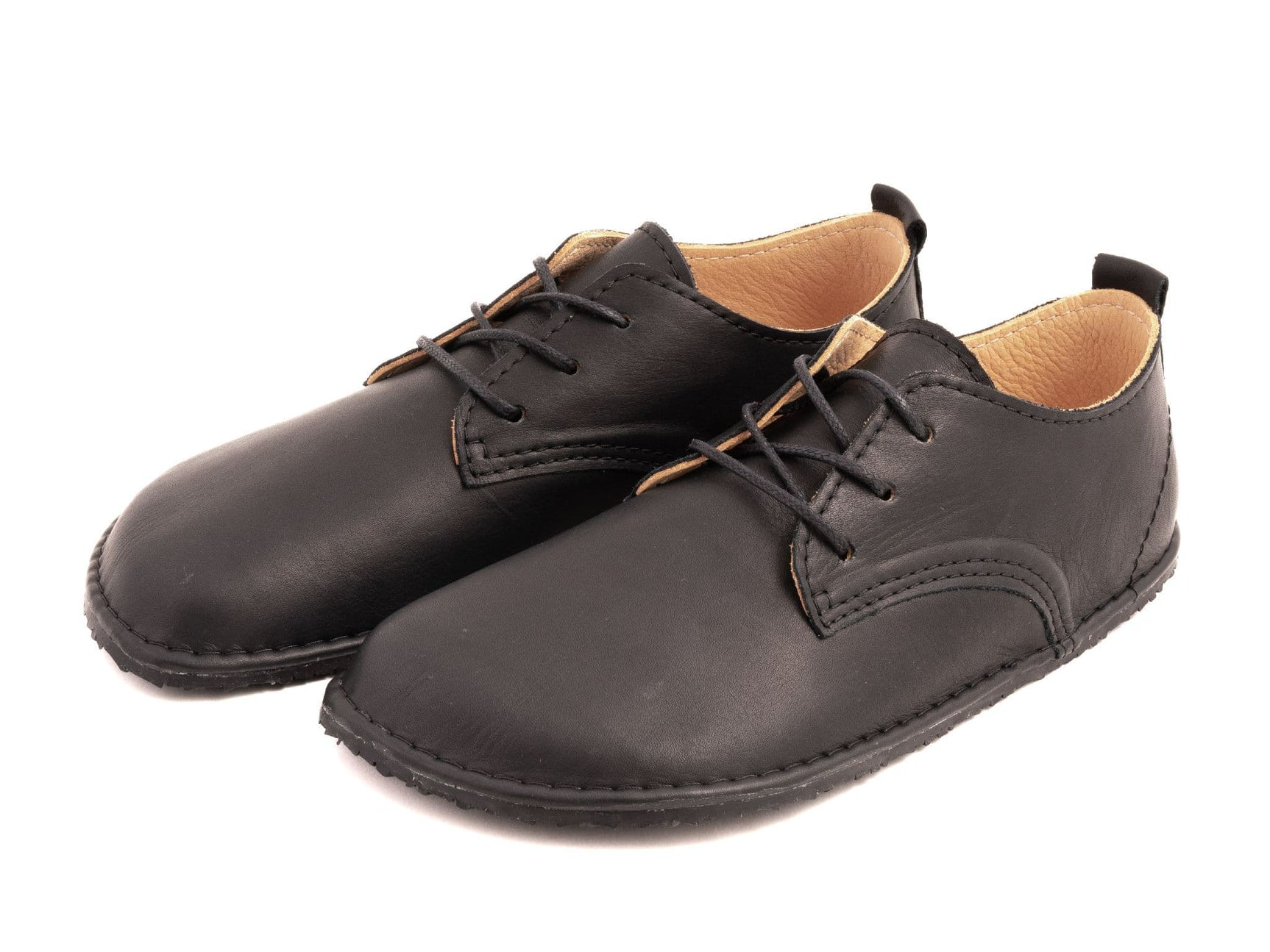 Corriente Barefoot oxfords - black - LUKS BAREFOOT