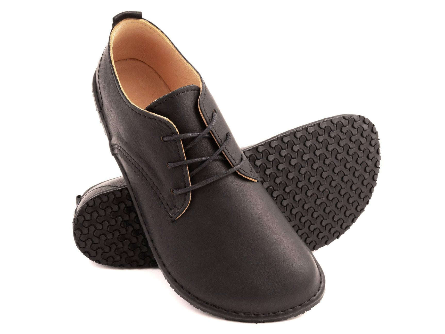 Corriente Barefoot oxfords - black - LUKS BAREFOOT