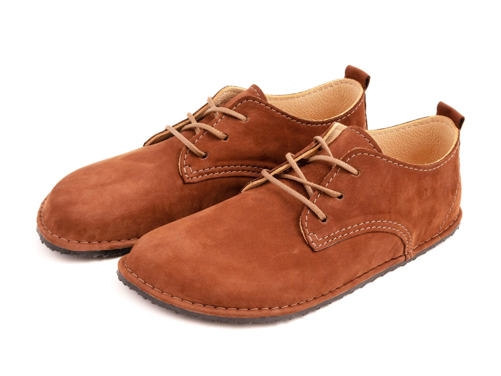 Corriente Barefoot oxfords - brown - LUKS BAREFOOT