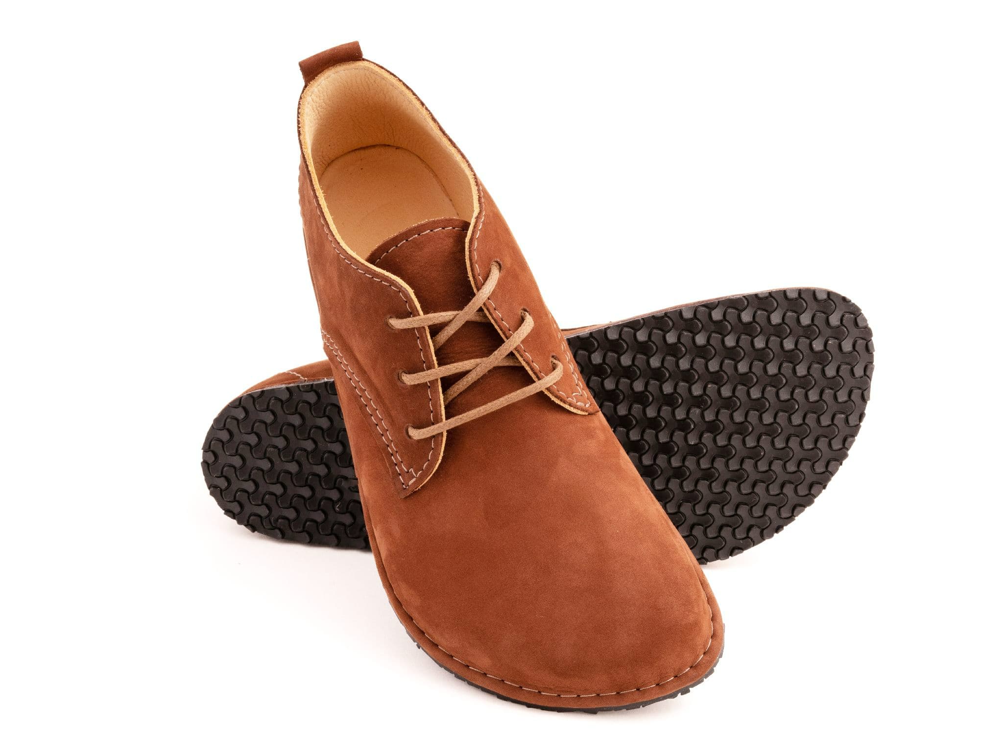 Corriente Barefoot oxfords - brown - LUKS BAREFOOT
