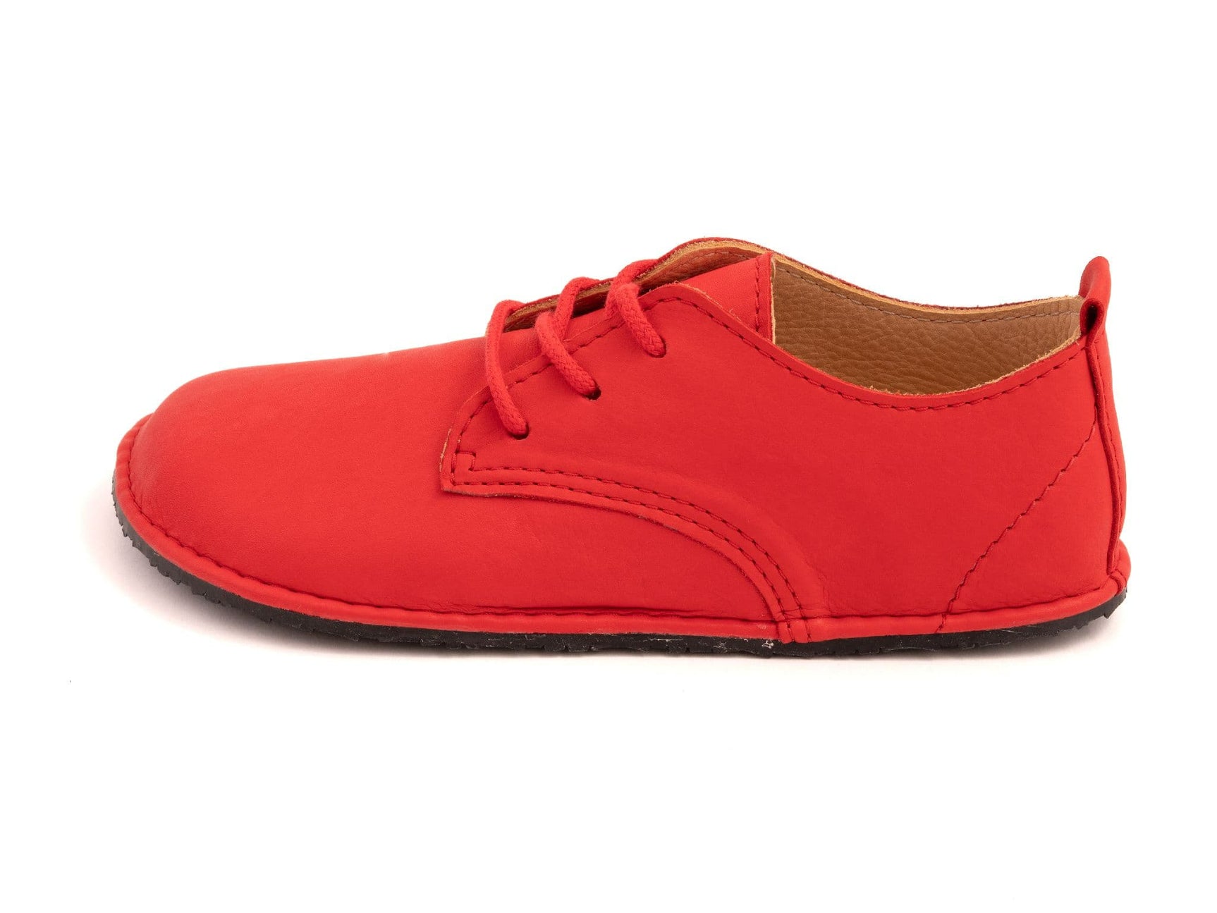Corriente Barefoot oxfords - red - LUKS BAREFOOT