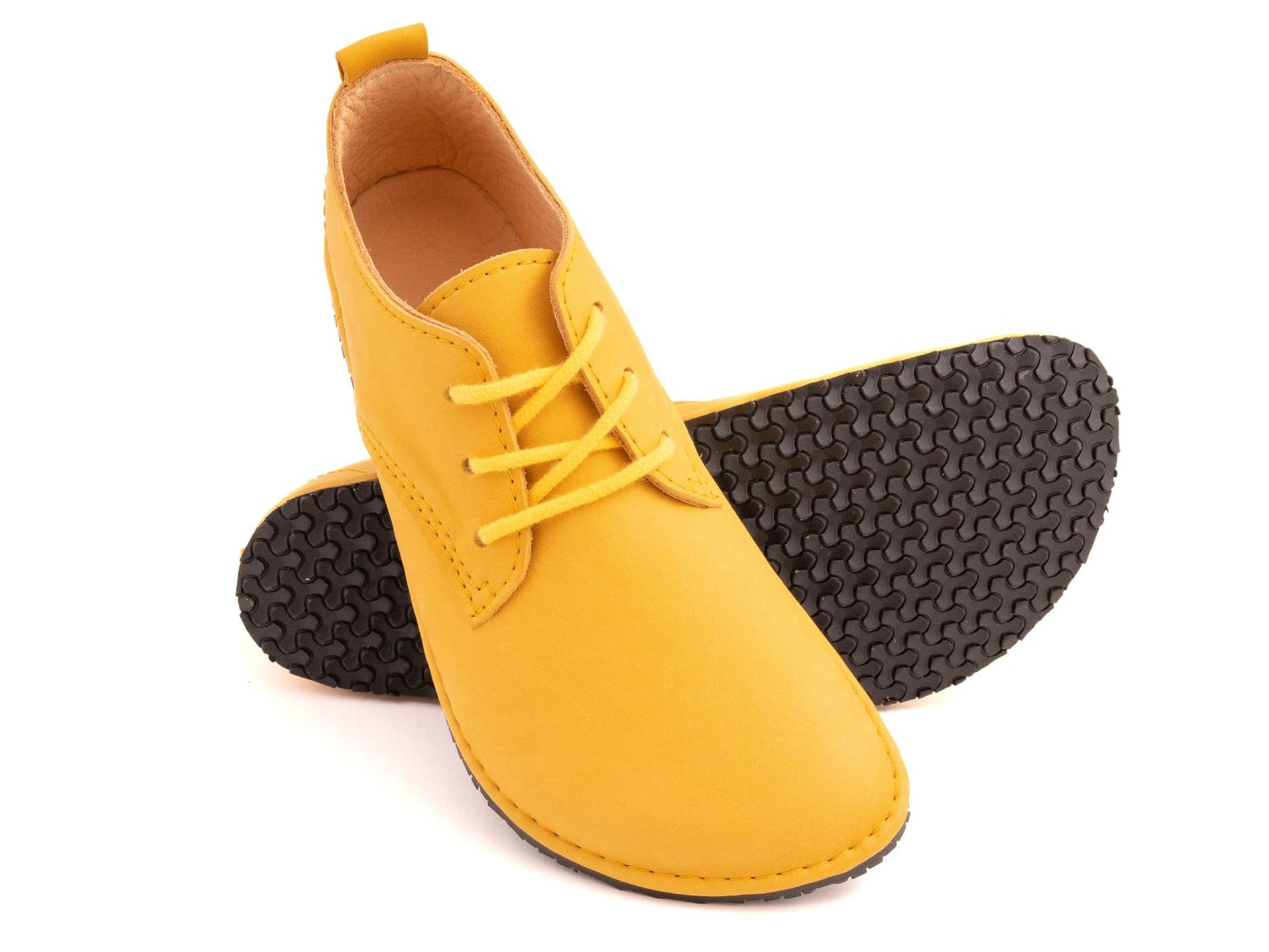 Corriente Barefoot oxfords - yellow - LUKS BAREFOOT