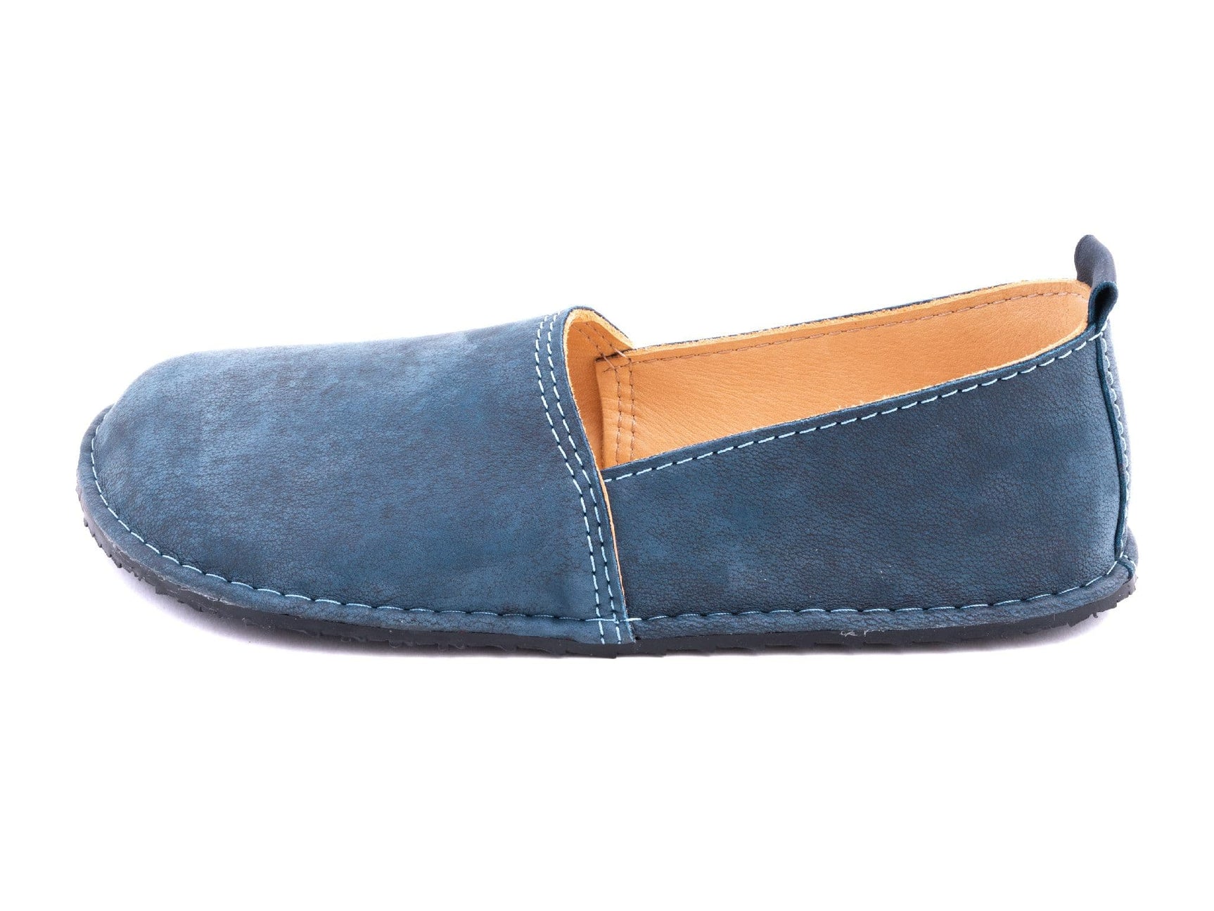 Fuego Barefoot moccasins - blue - LUKS BAREFOOT