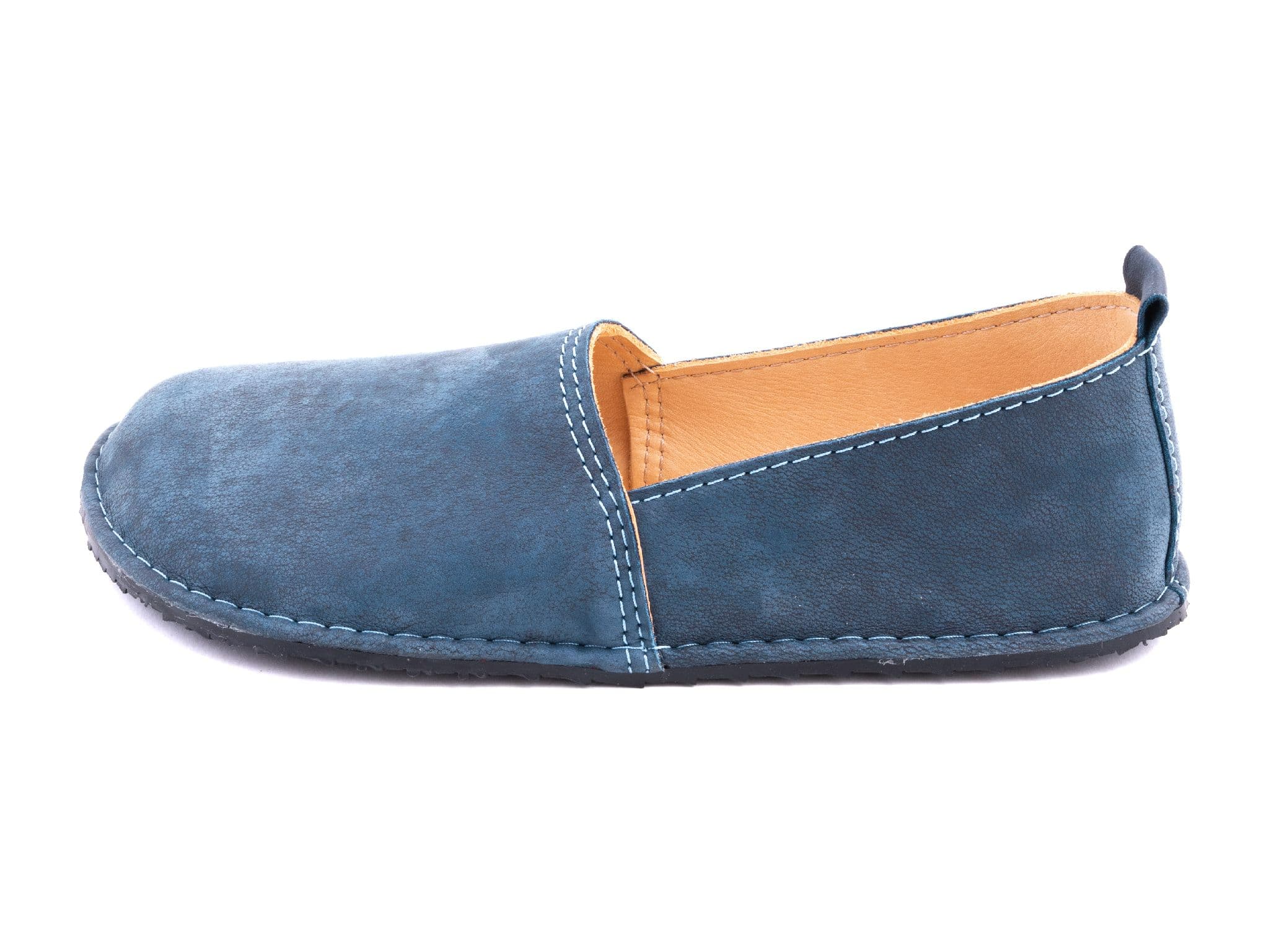 Fuego Barefoot moccasins - blue - LUKS BAREFOOT