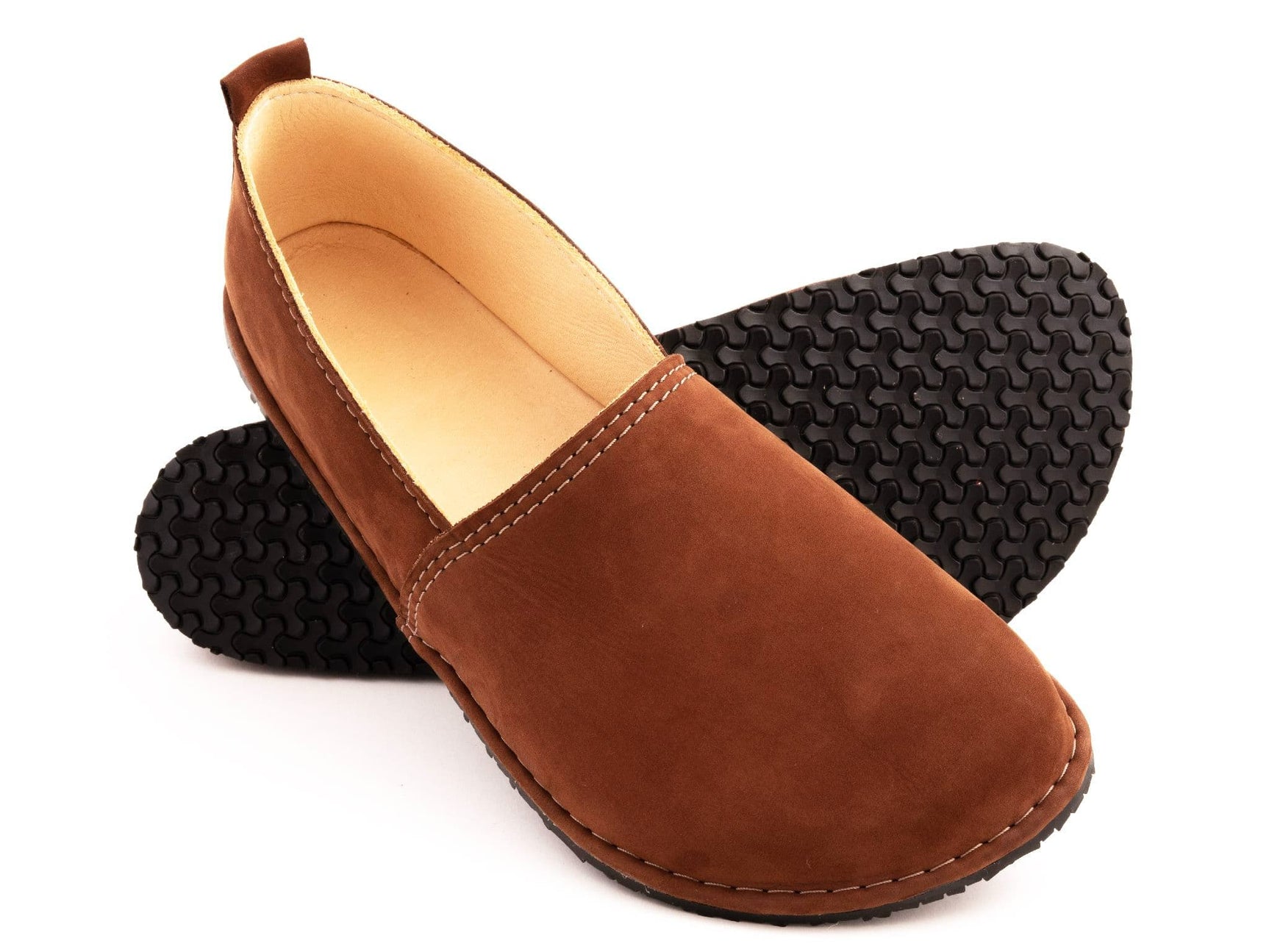Fuego Barefoot moccasins - brown - LUKS BAREFOOT