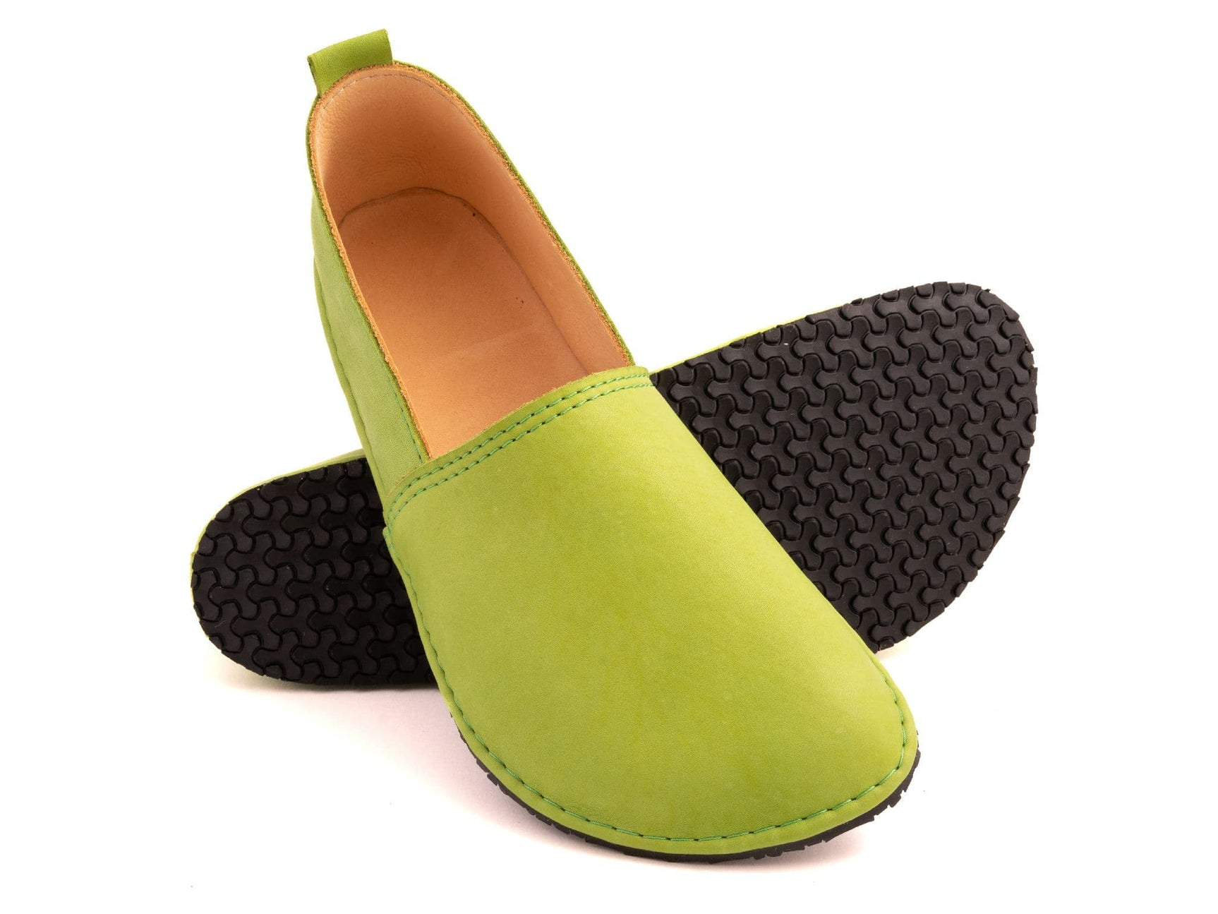 Fuego Barefoot moccasins - green - LUKS BAREFOOT