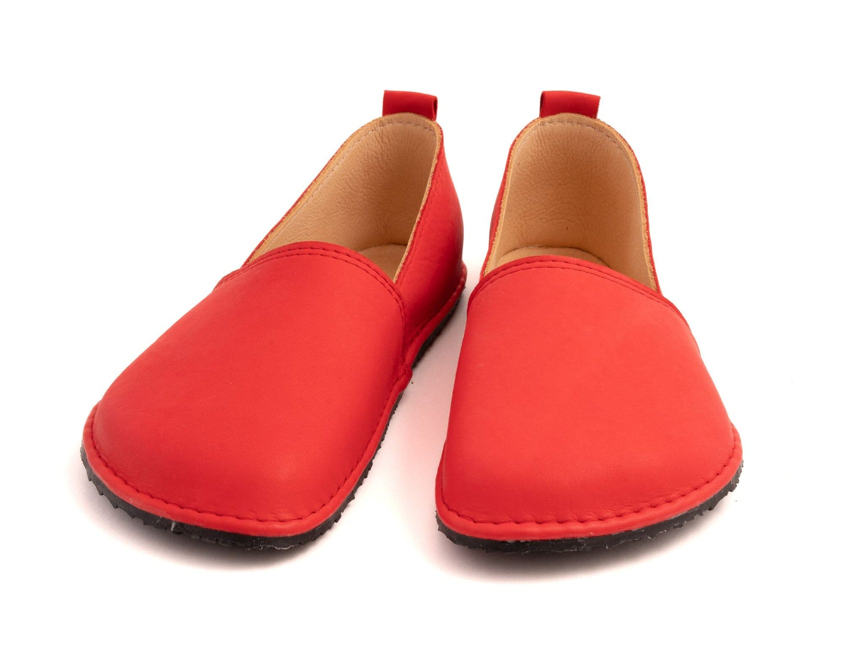 Fuego Barefoot moccasins - red - LUKS BAREFOOT
