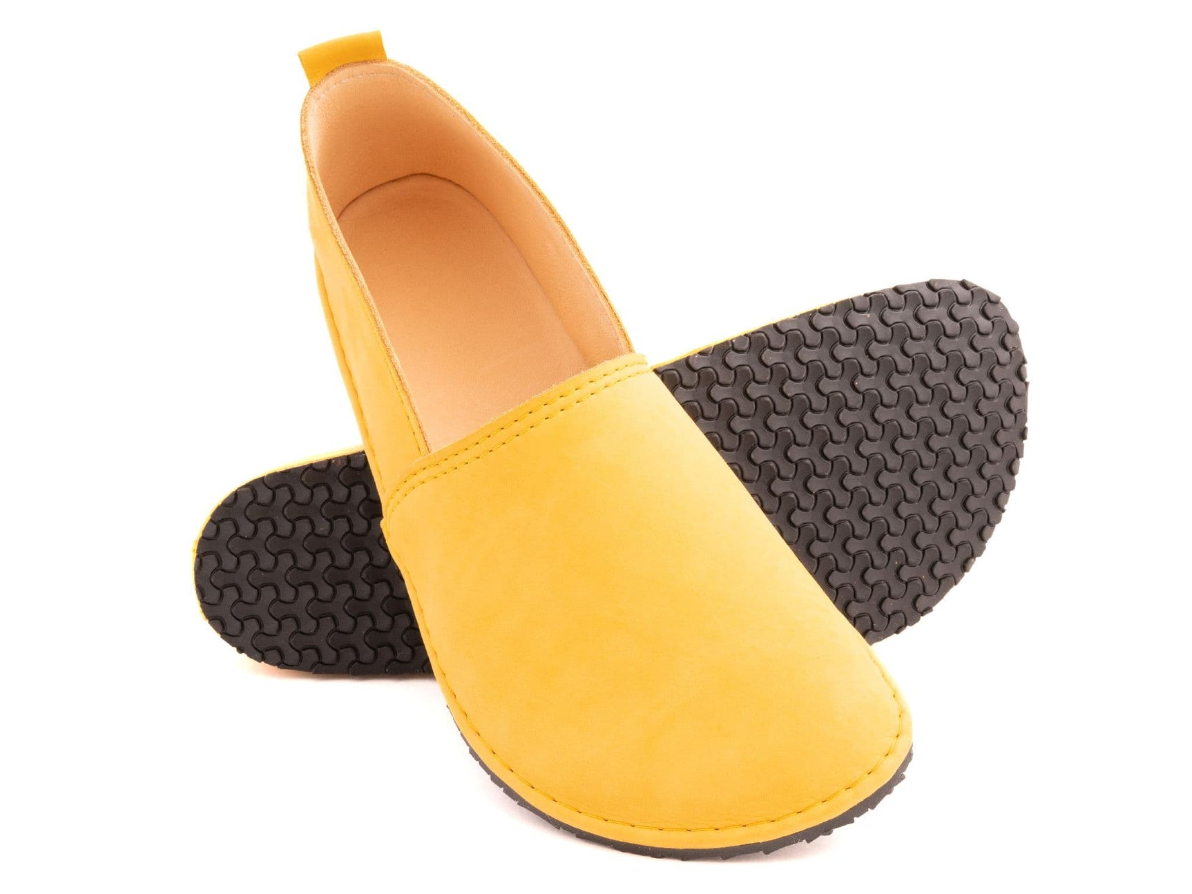 Fuego Barefoot moccasins - yellow - LUKS BAREFOOT