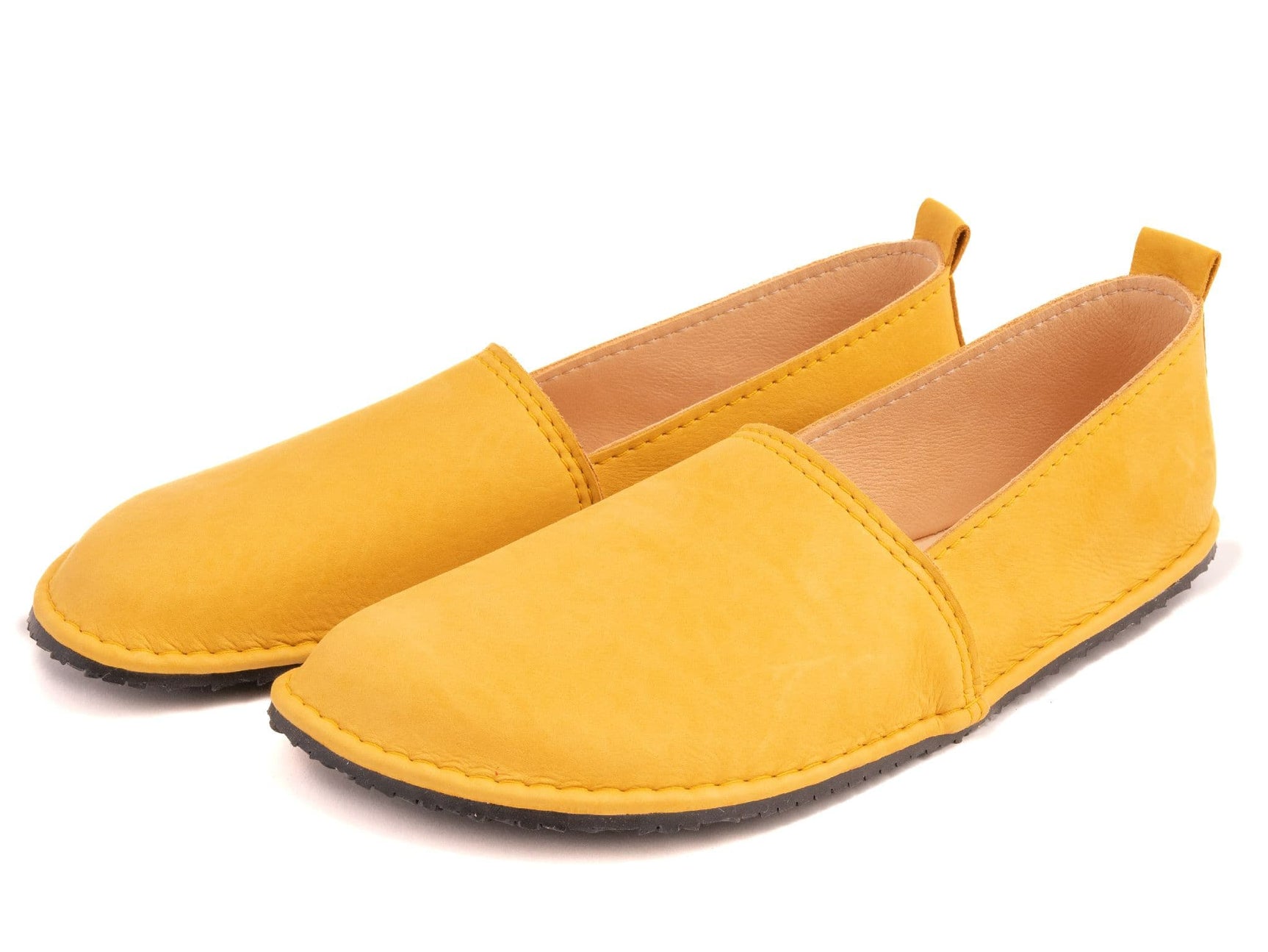 Fuego Barefoot moccasins - yellow - LUKS BAREFOOT