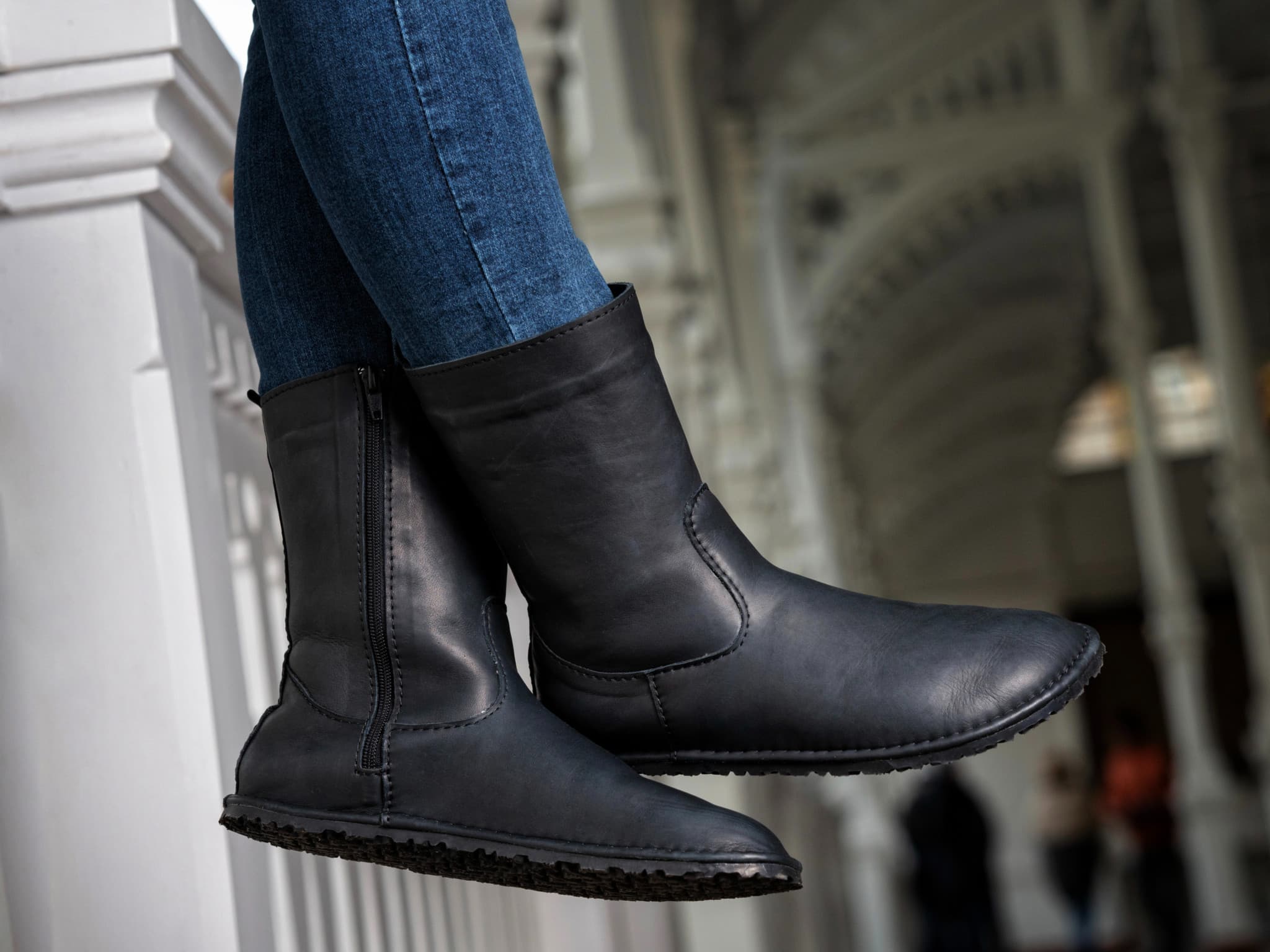 Invierno Winter Boots - black - LUKS BAREFOOT