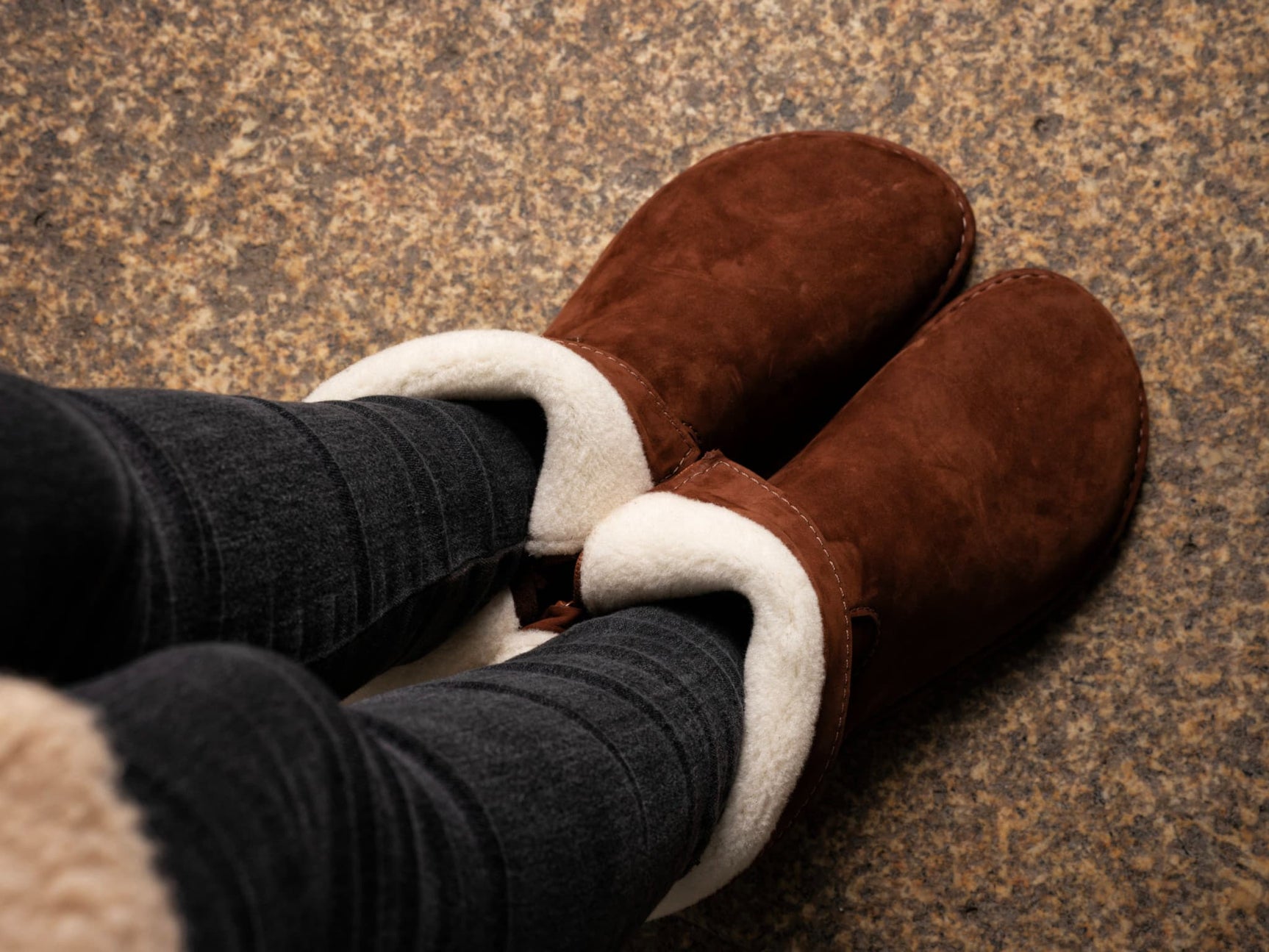 Invierno Winter Boots - brown - LUKS BAREFOOT