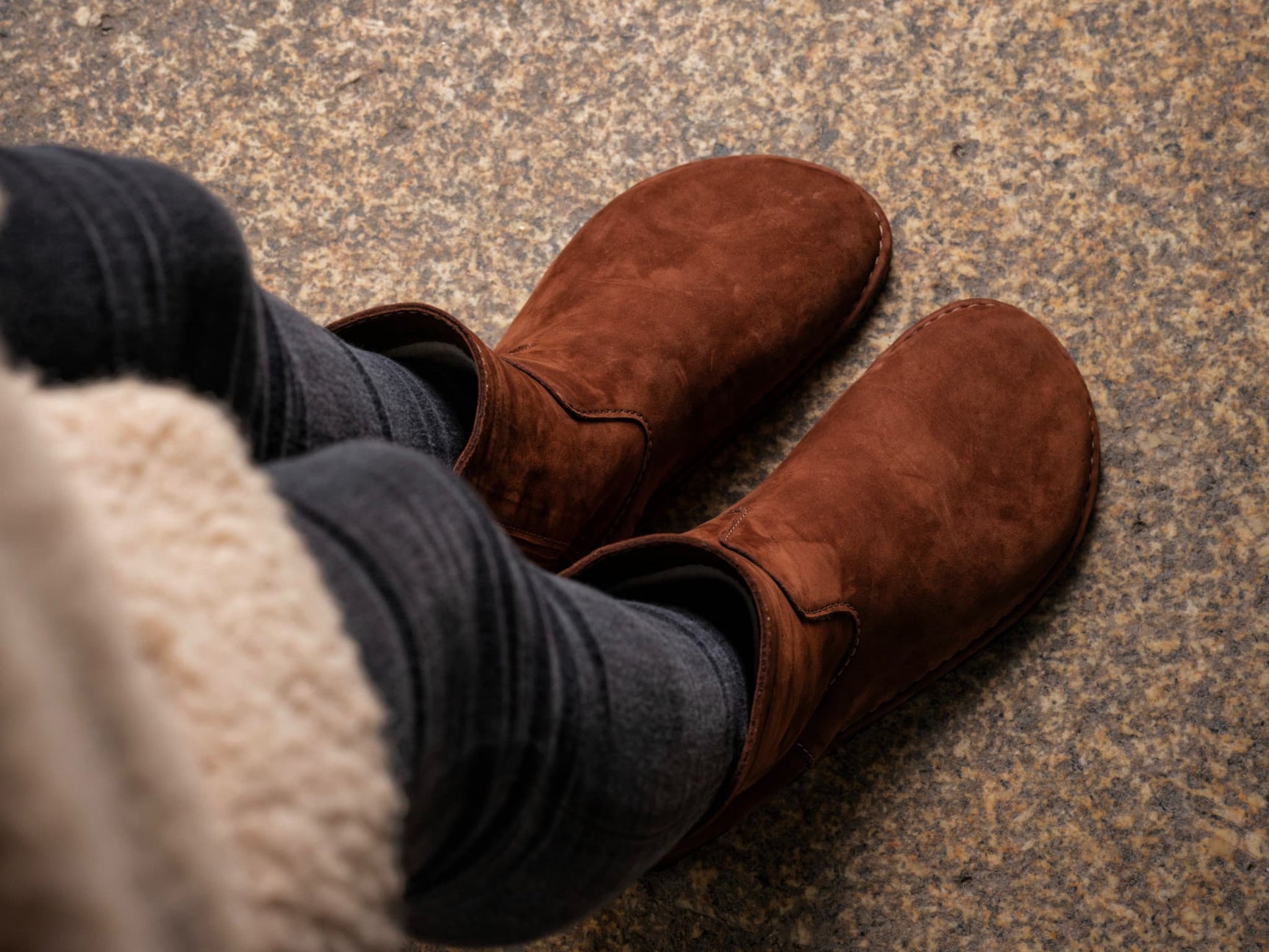 Invierno Winter Boots - brown - LUKS BAREFOOT