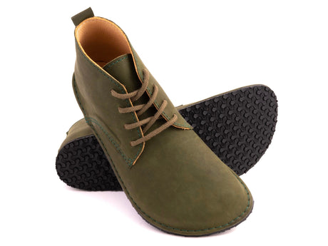 Milagro Barefoot all - season boots - khaki - LUKS BAREFOOT