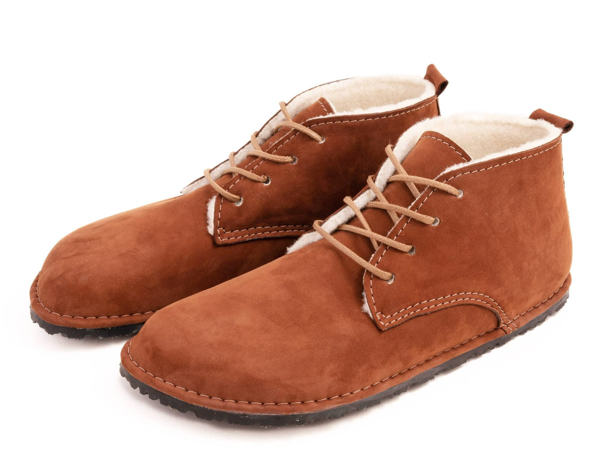 Milagro Frio Winter Barefoot boots - brown - LUKS BAREFOOT