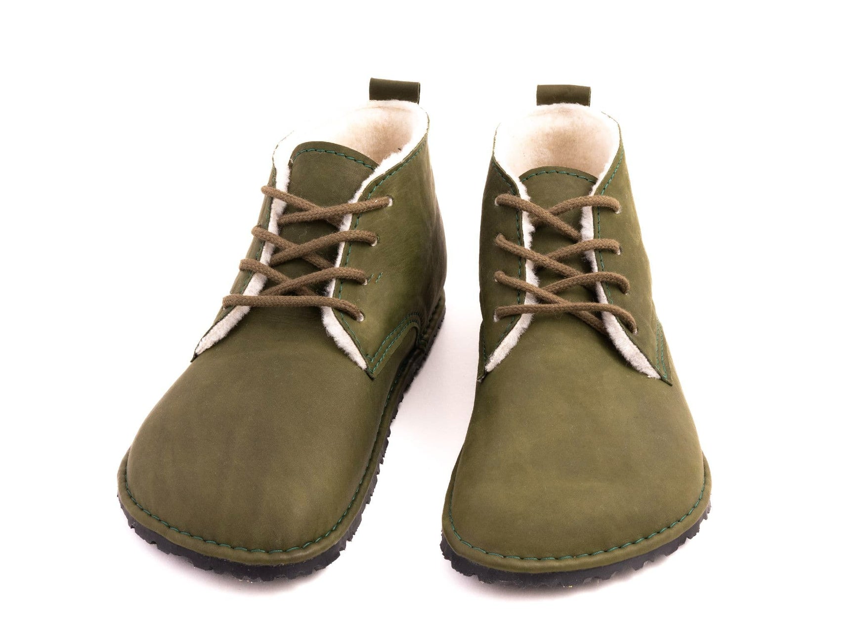 Milagro Frio Winter Barefoot boots - khaki - LUKS BAREFOOT