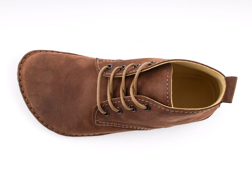 Milagro Premium Barefoot all - season boots - brown with black marbling - LUKS BAREFOOT