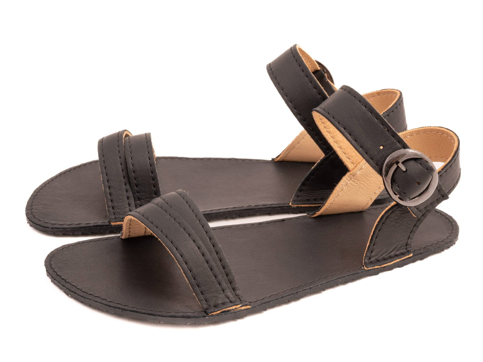 Verano Barefoot sandals - black - LUKS BAREFOOT