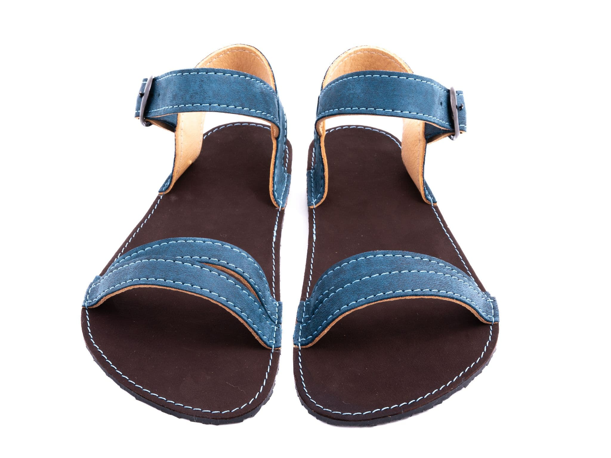 Verano Barefoot sandals - blue - LUKS BAREFOOT