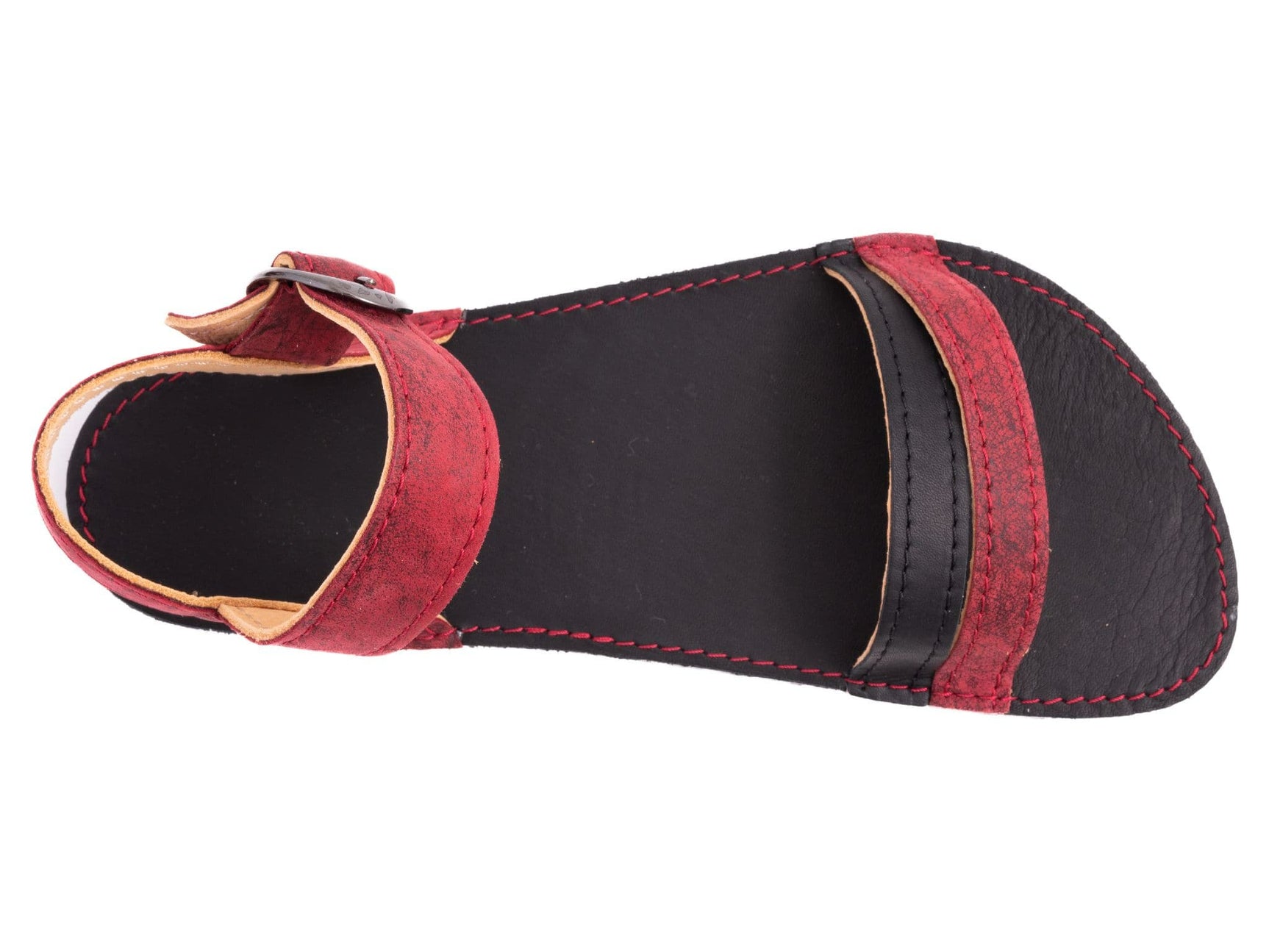 Verano Barefoot sandals - wine black - LUKS BAREFOOT