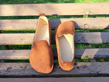 Barefoot moccasins - brown