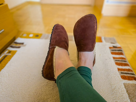Sheepskin Barefoot slippers