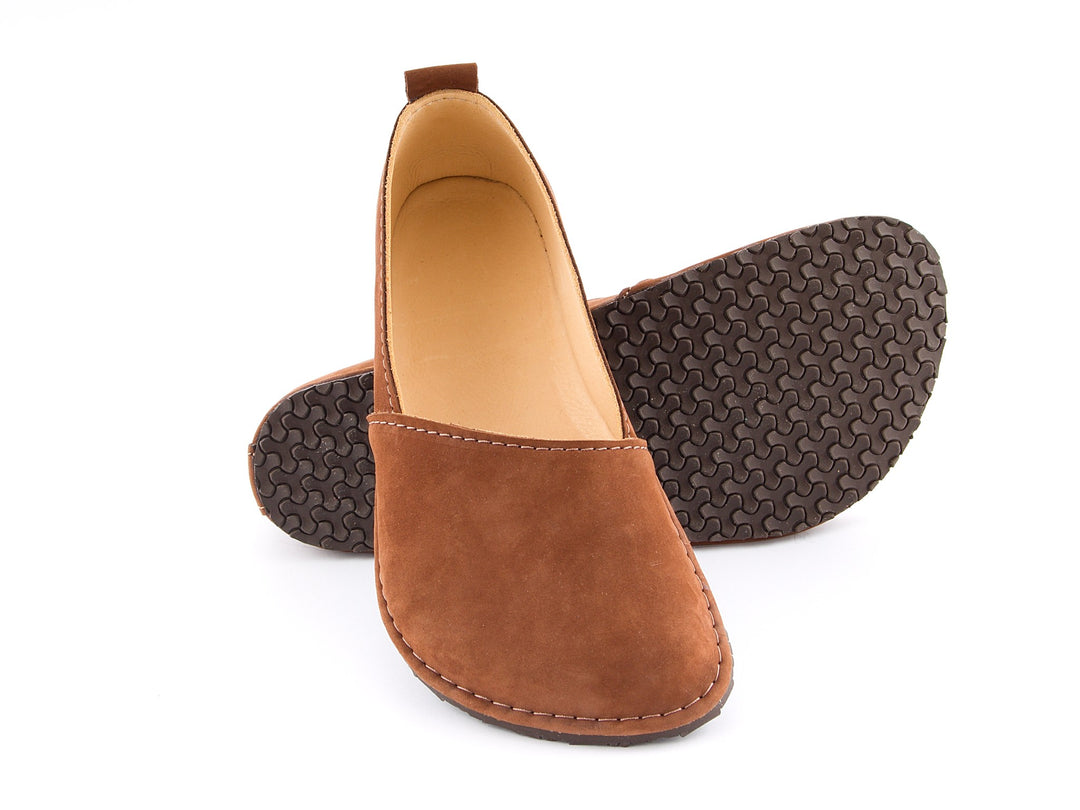 Excellent Barefoot moccasins - brown