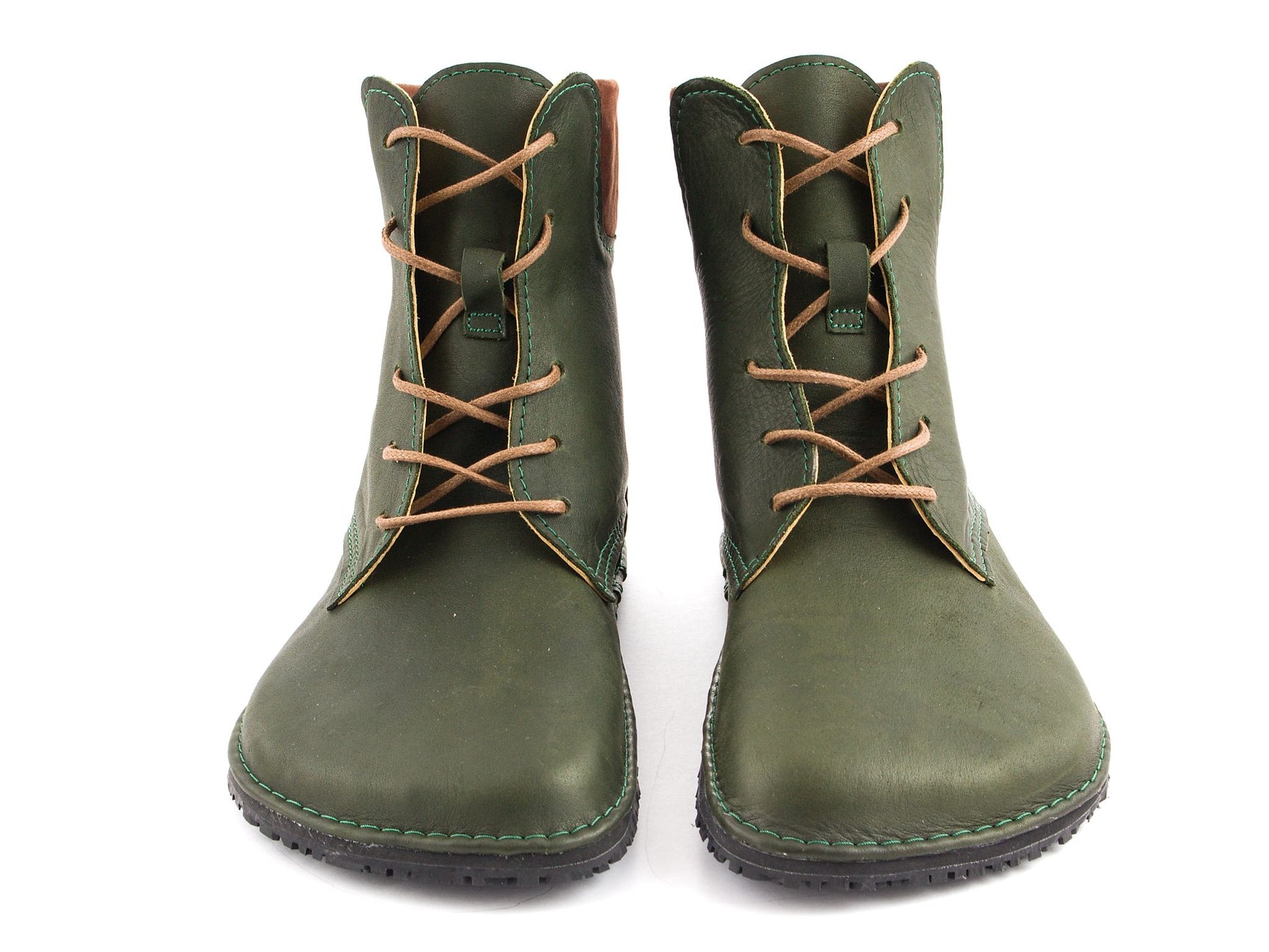 Barefoot high-top boots - khaki