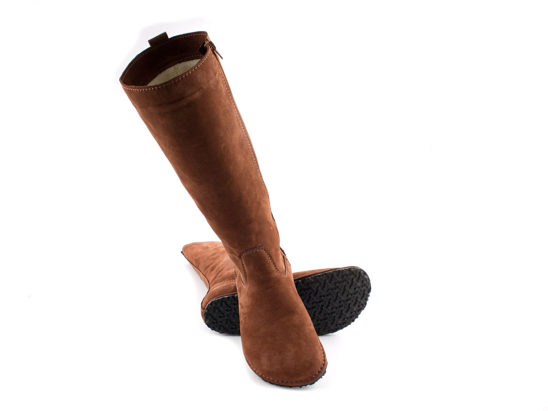 Tall Winter Boots - brown
