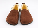 Wool Barefoot slippers -  brown
