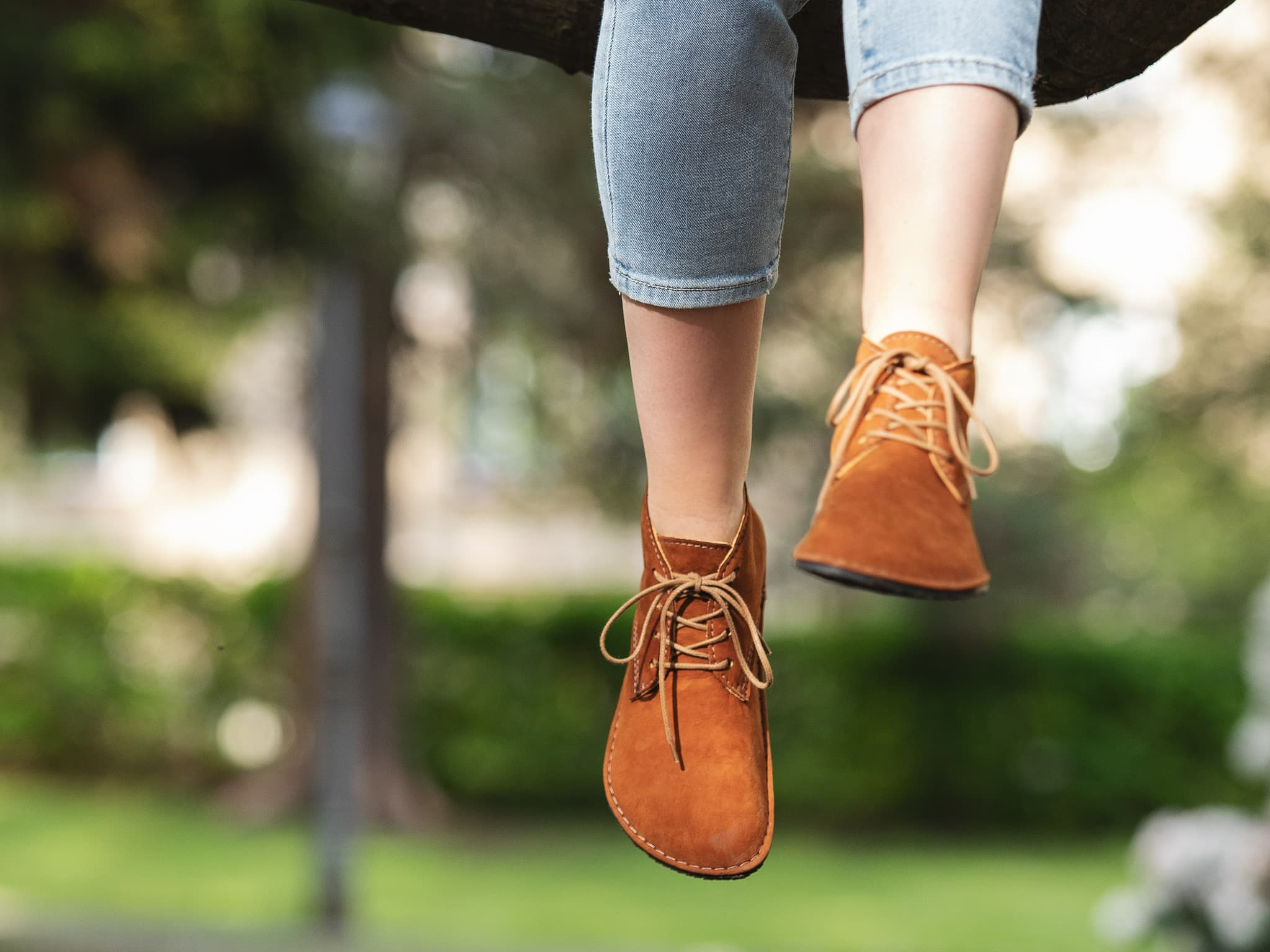 Milagro Premium Barefoot celoroční boty – hnědé s černým mramorováním