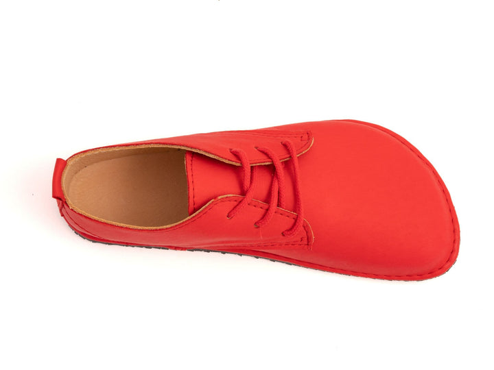 Corriente Barefoot oxfords - red